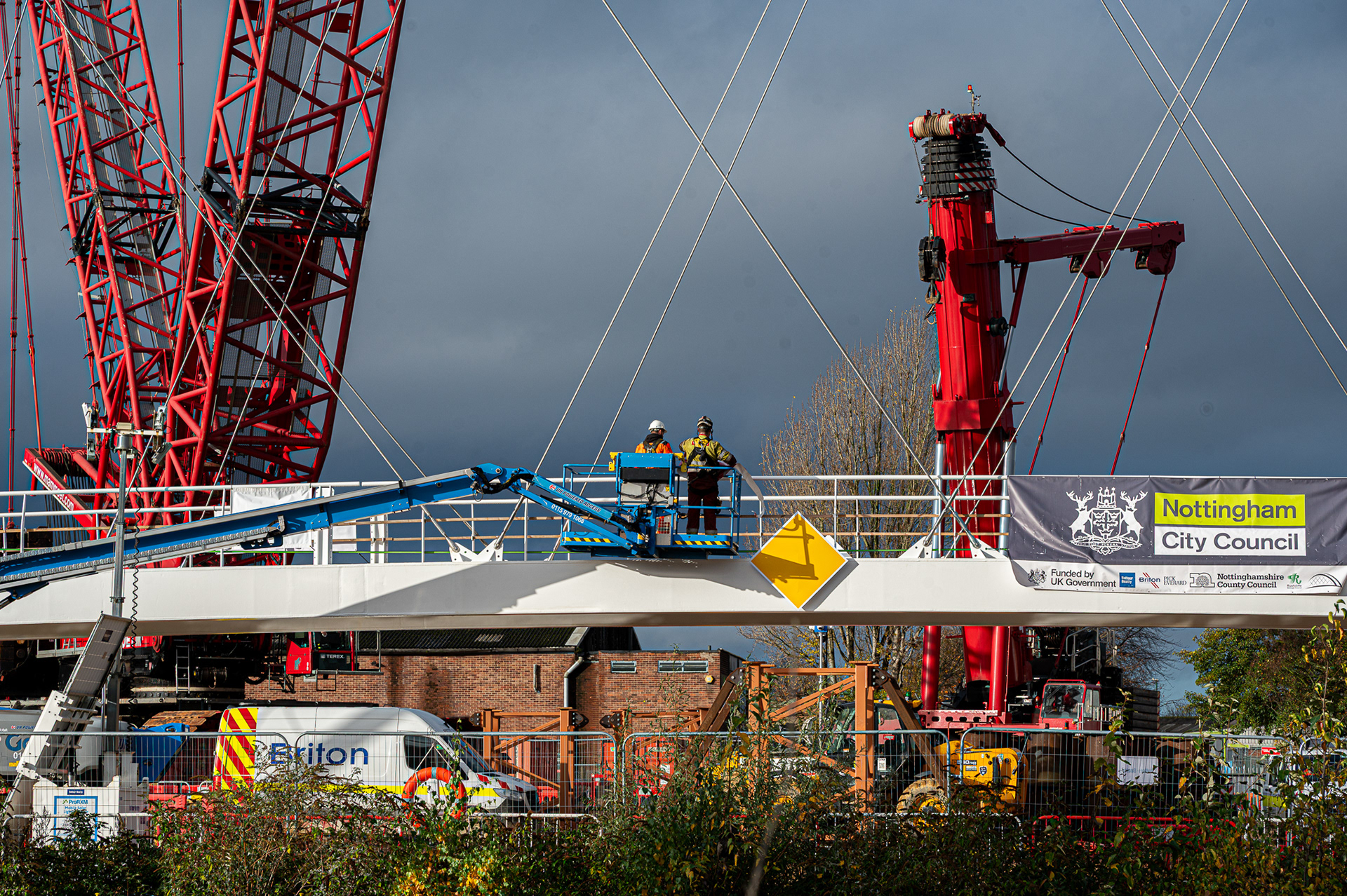 The day of the lift ...