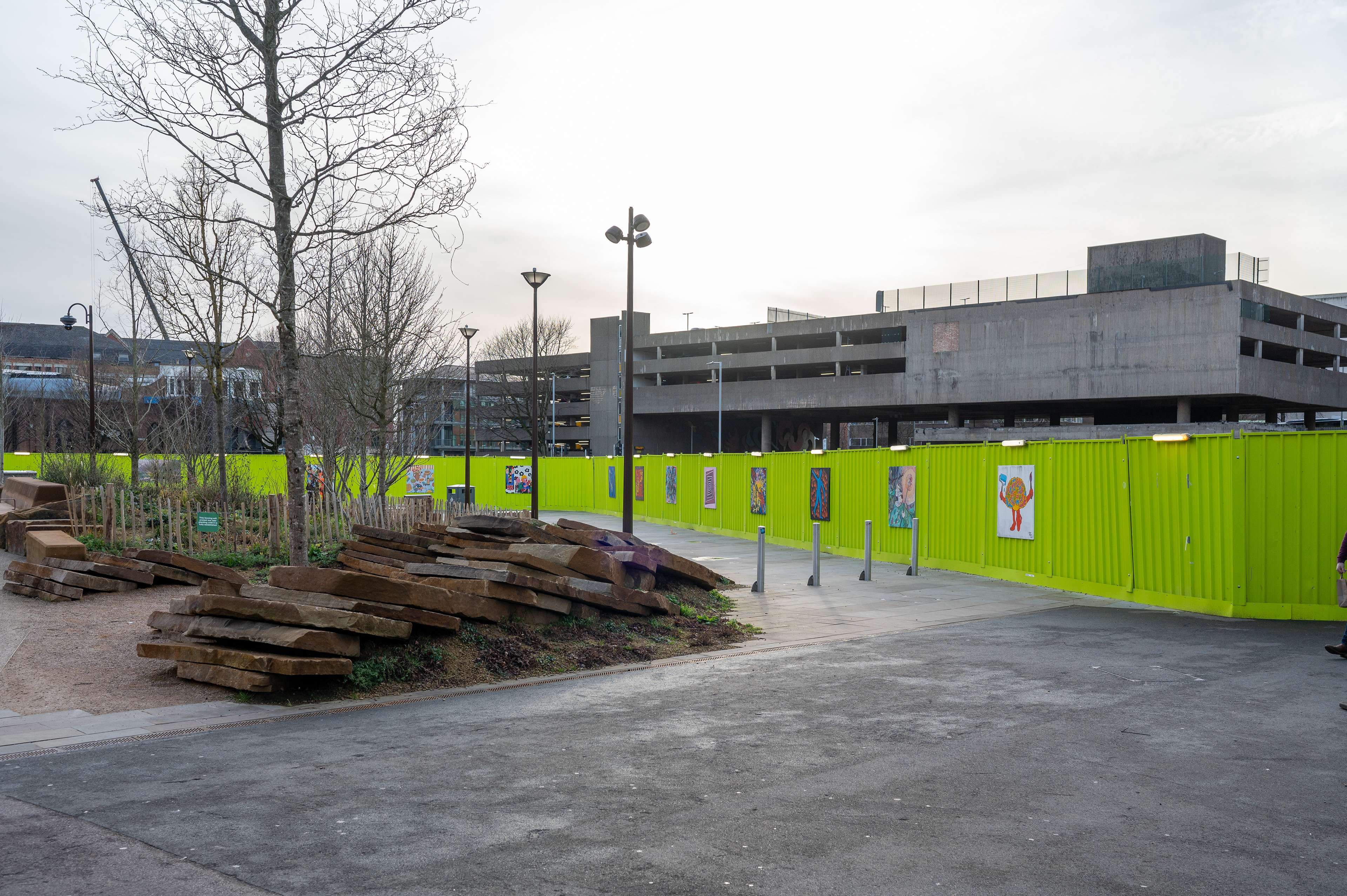 Broadmarsh city park, 2025