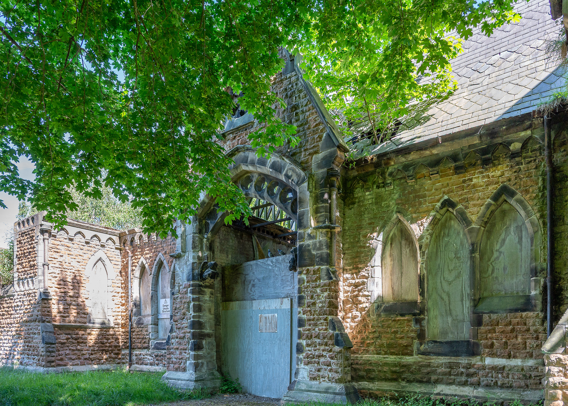 Basford cemetery chapel