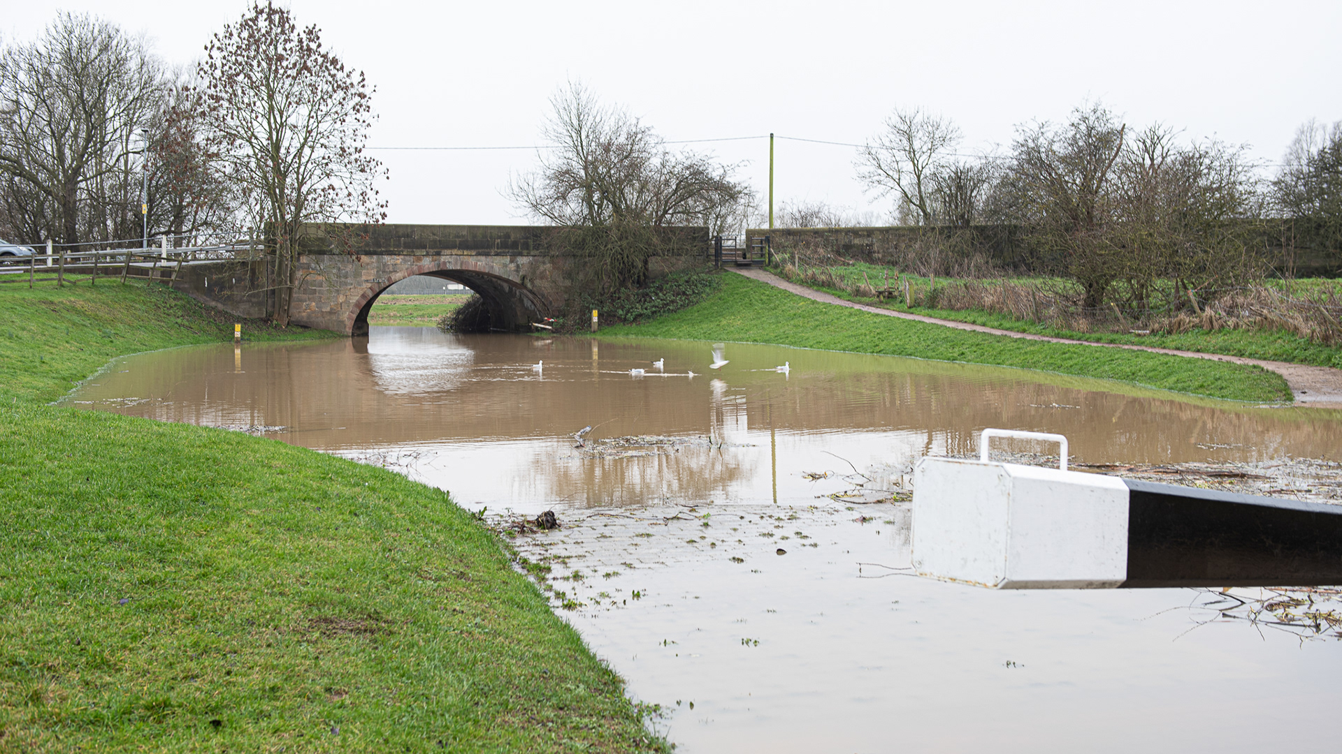 Kegworth floods December 2020