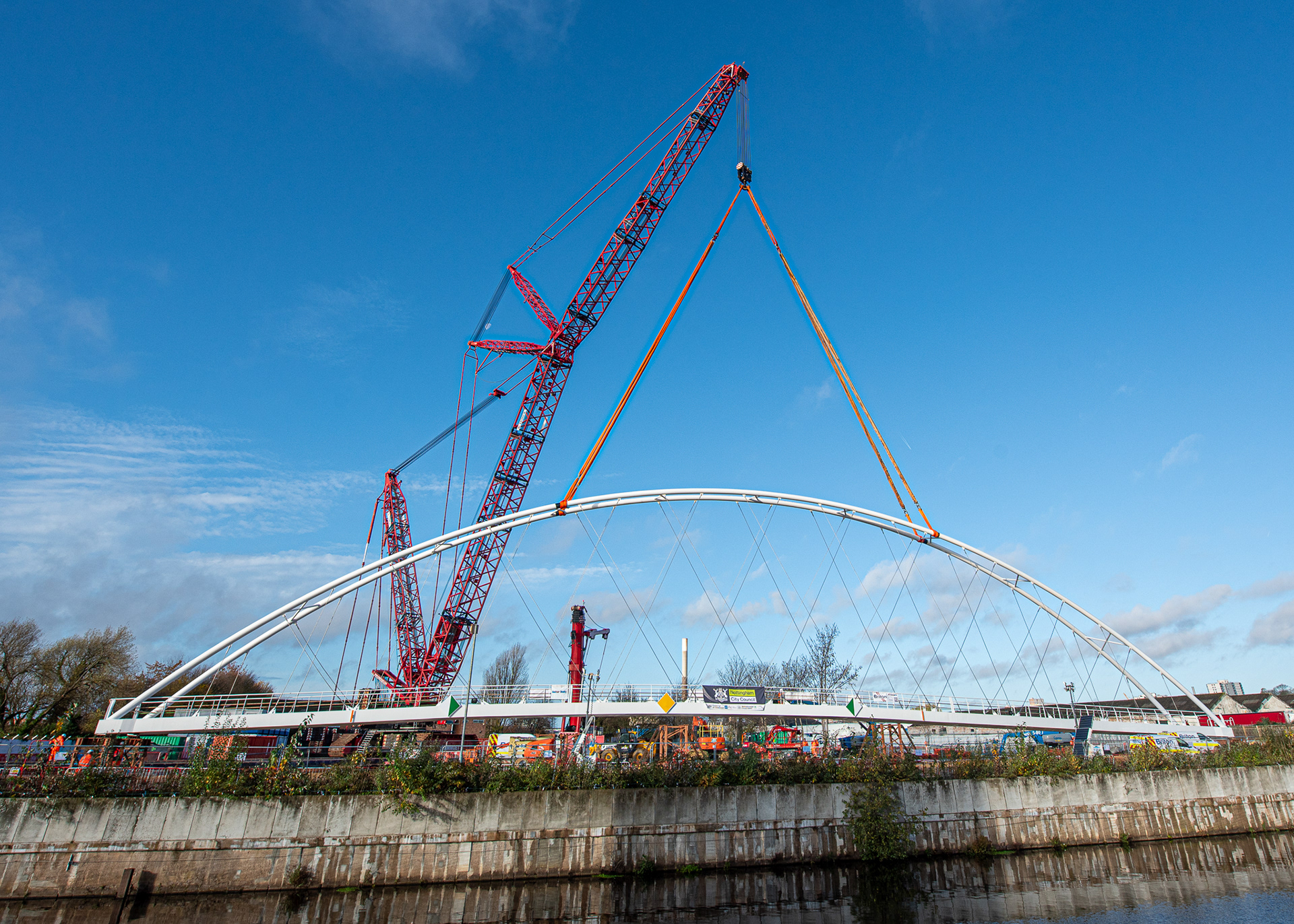 The day of the lift ...