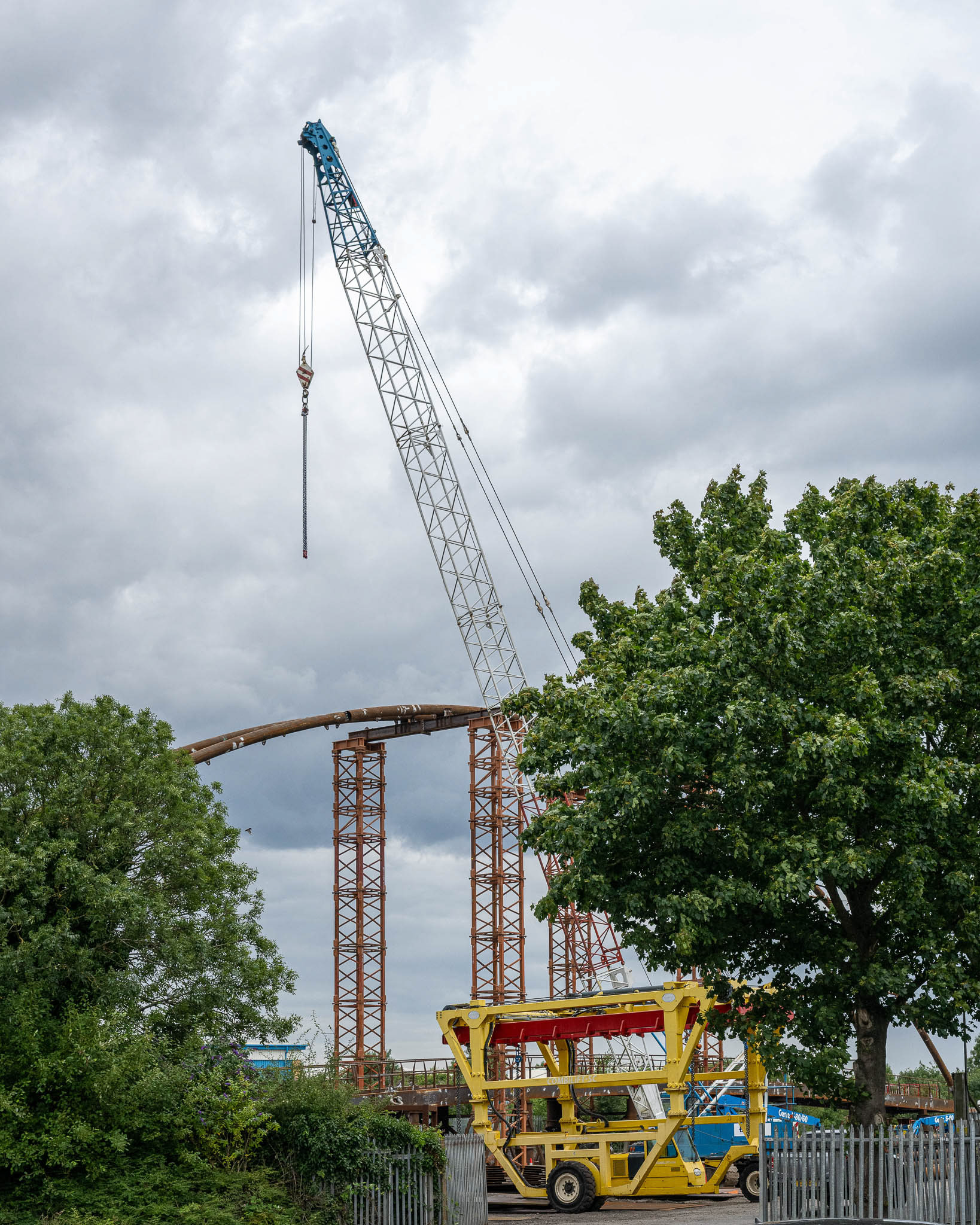 The Hucknall Arch - fabrication July 2025