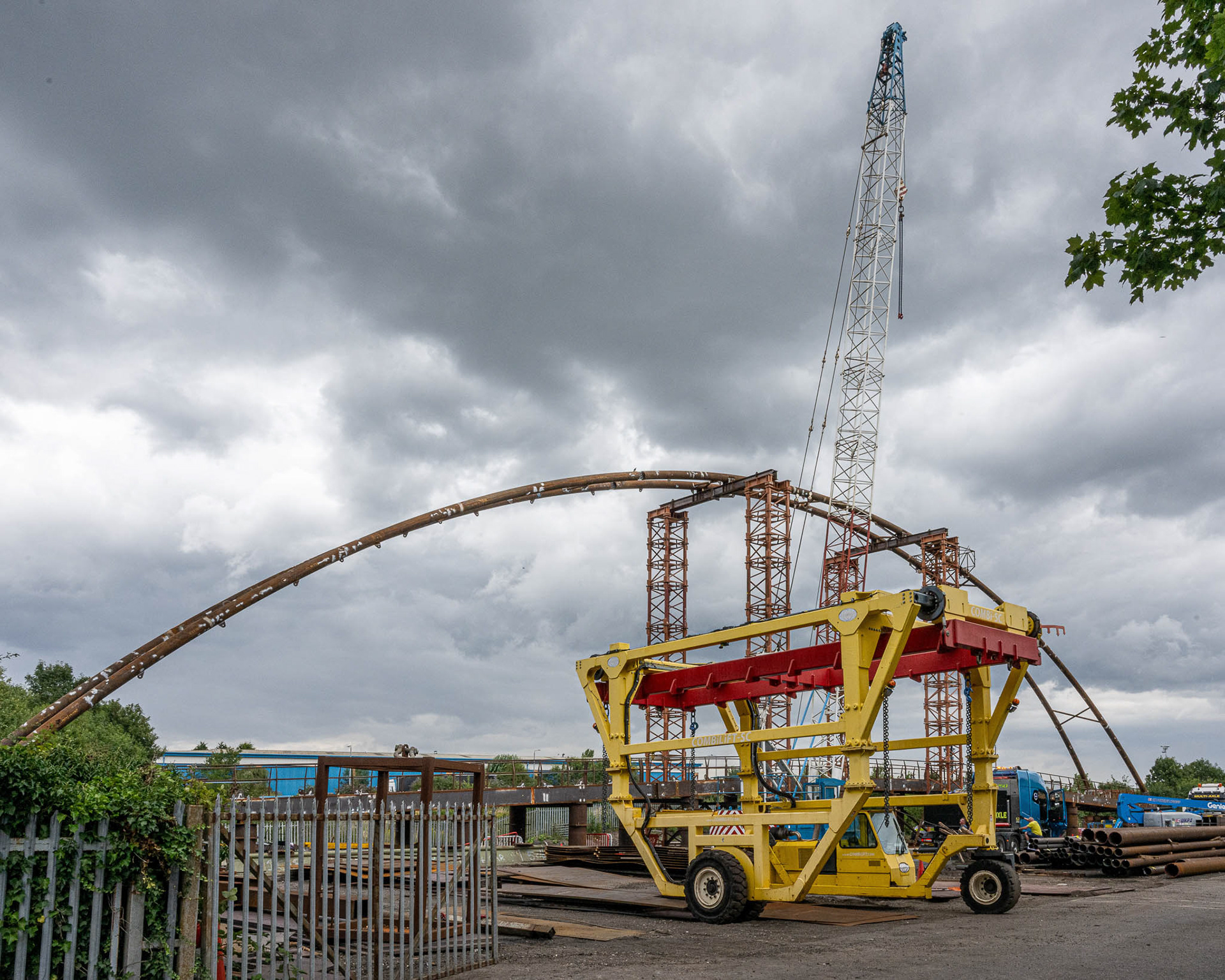 The Hucknall Arch - fabrication July 2025