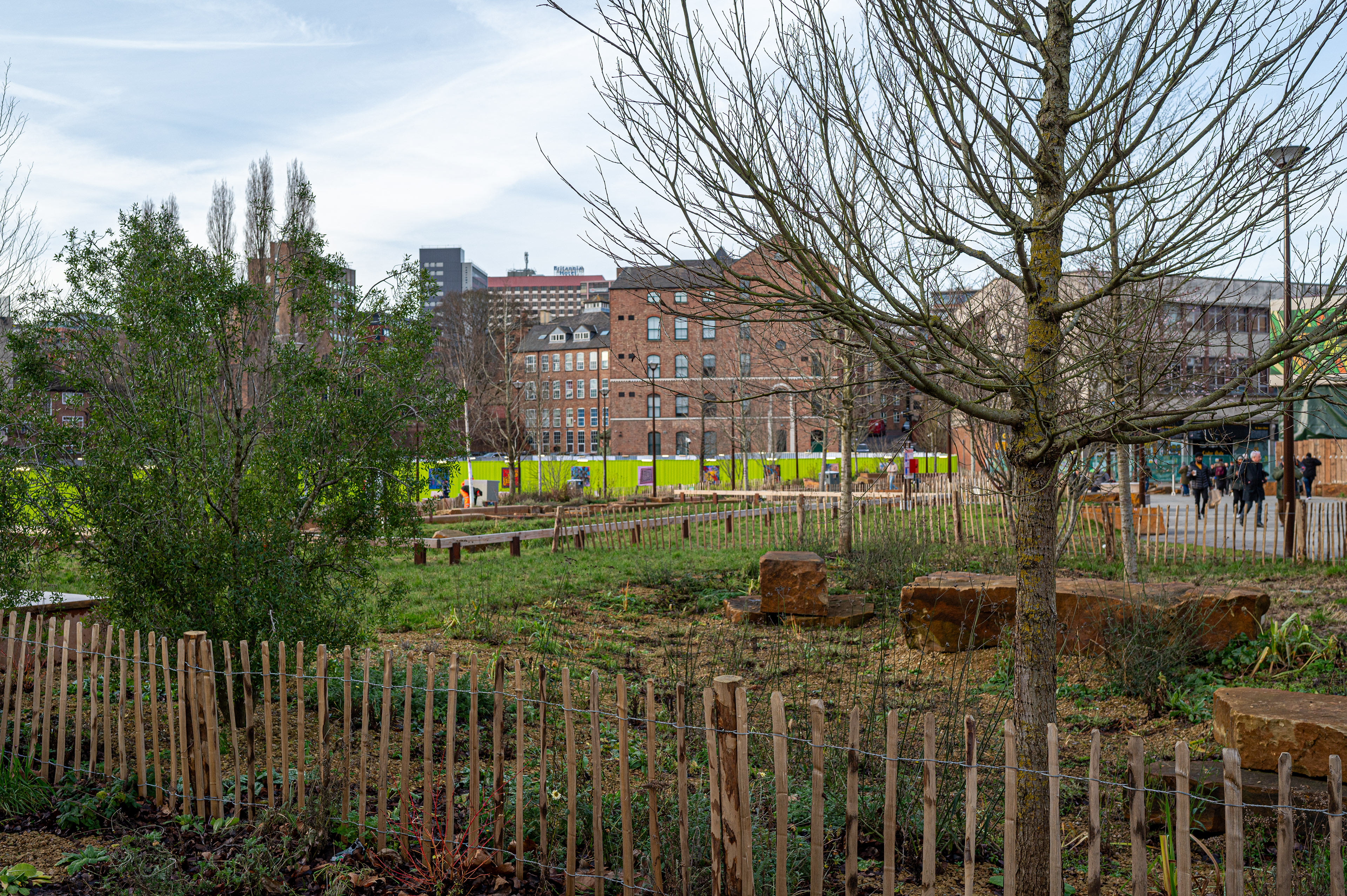 Broadmarsh city park, 2025