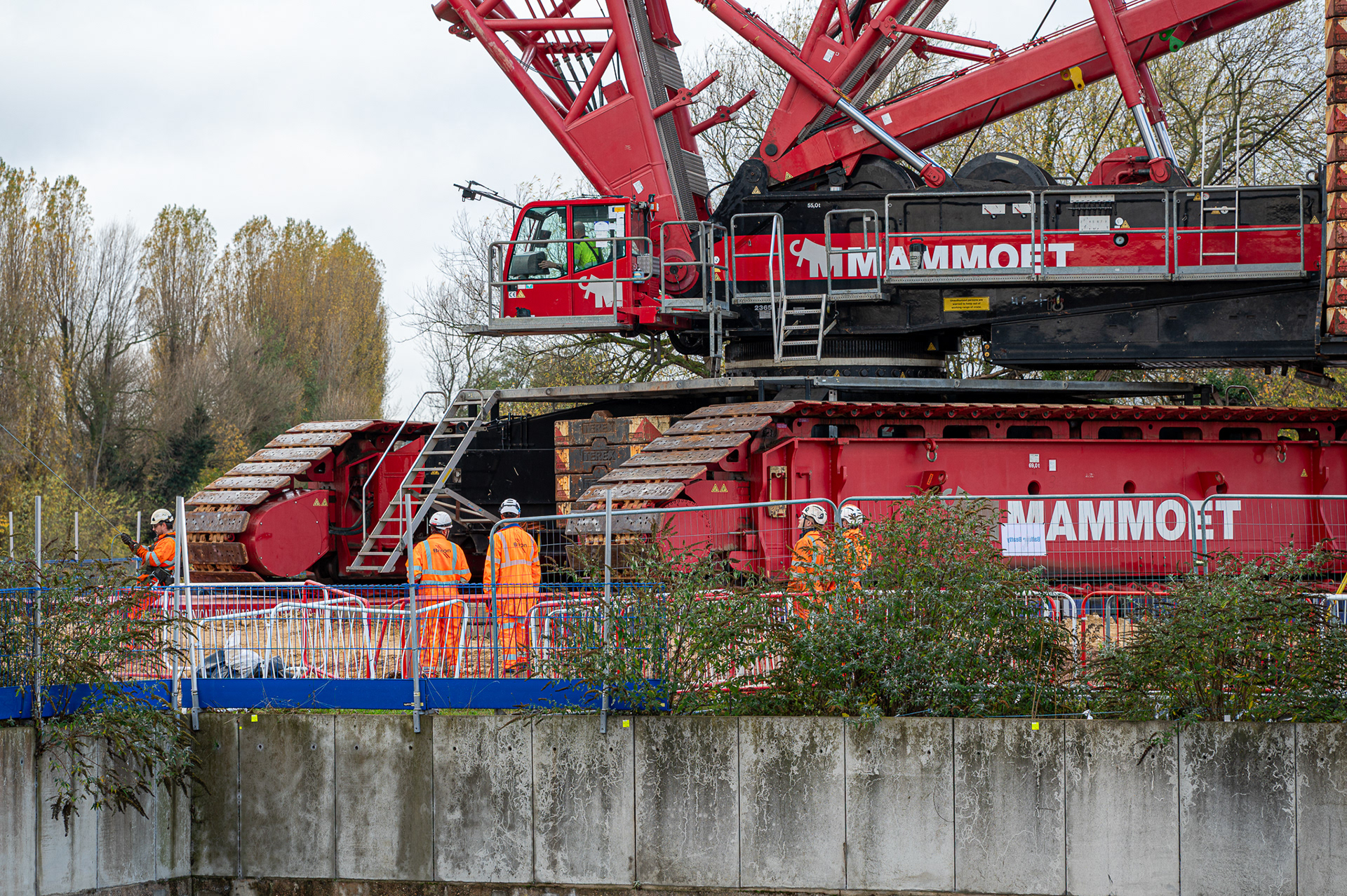 The day of the lift ...