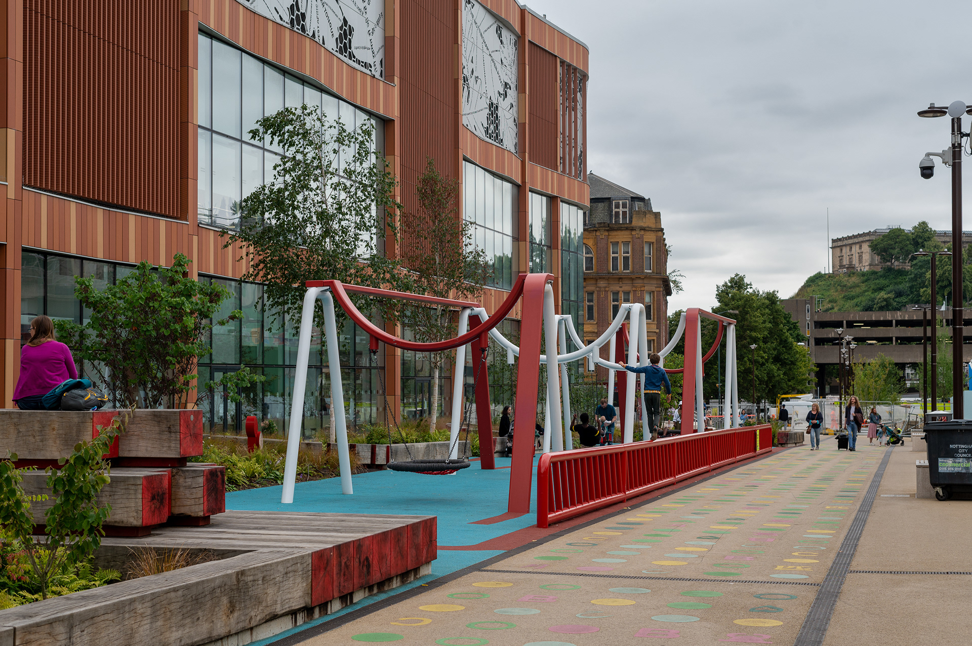 Broadmarsh library and playground 2024