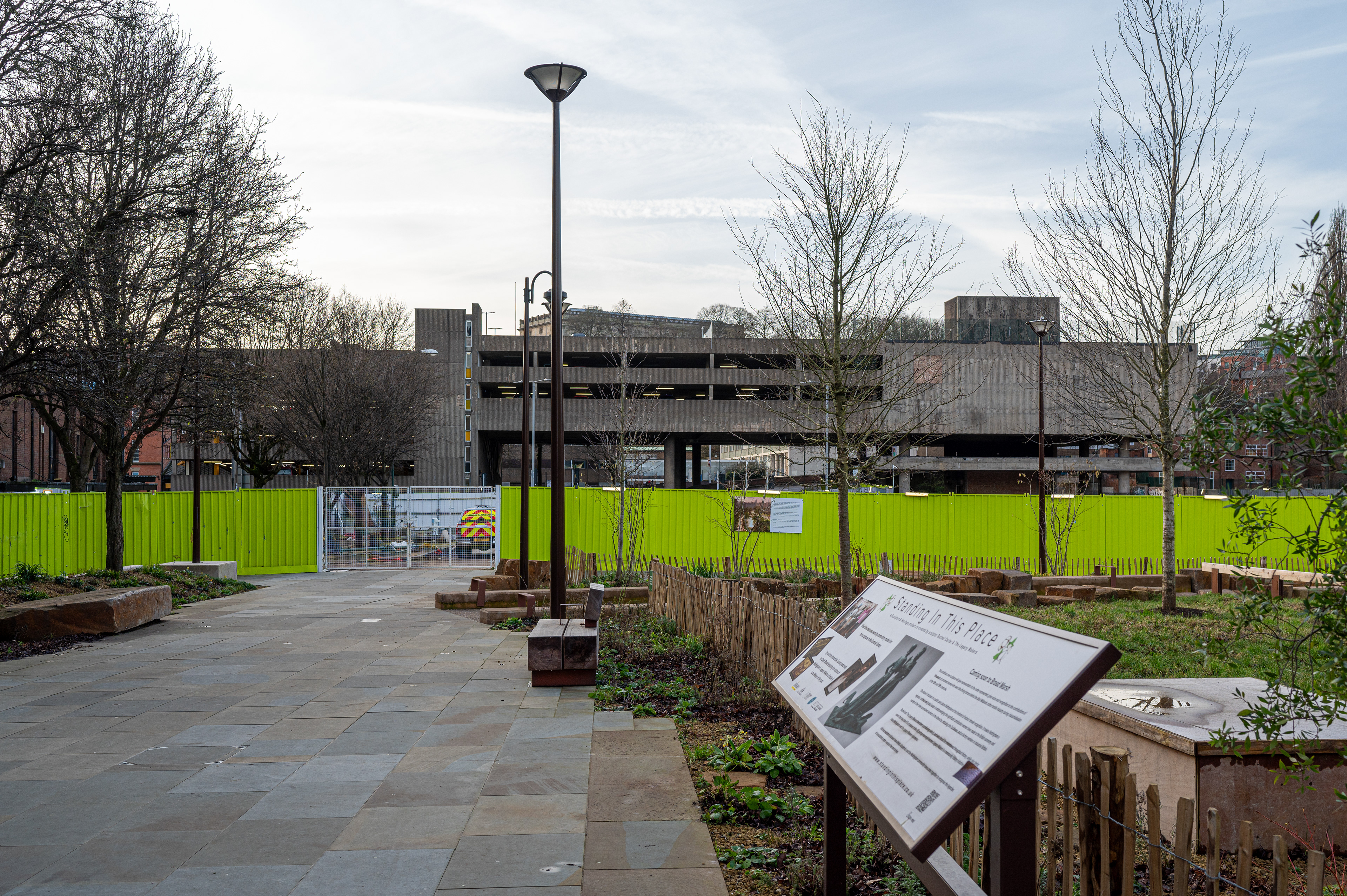 Broadmarsh city park, 2025