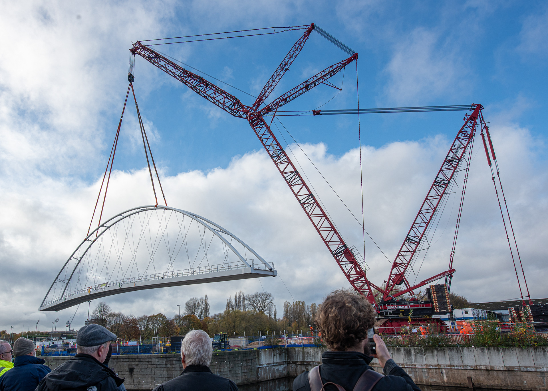 The day of the lift ...