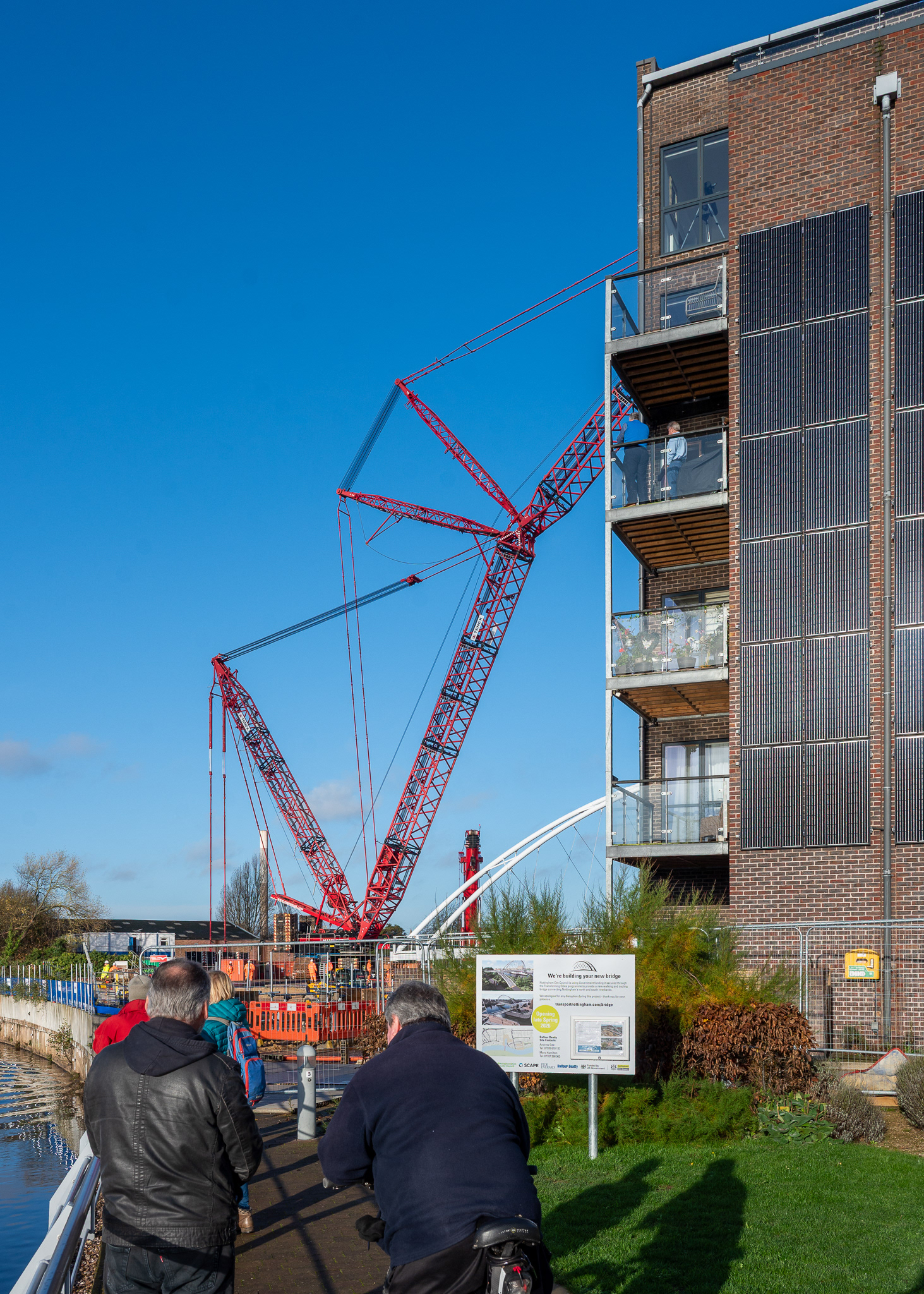 The day of the lift ...