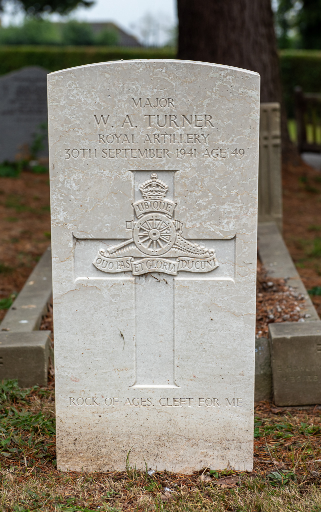 TURNER W A