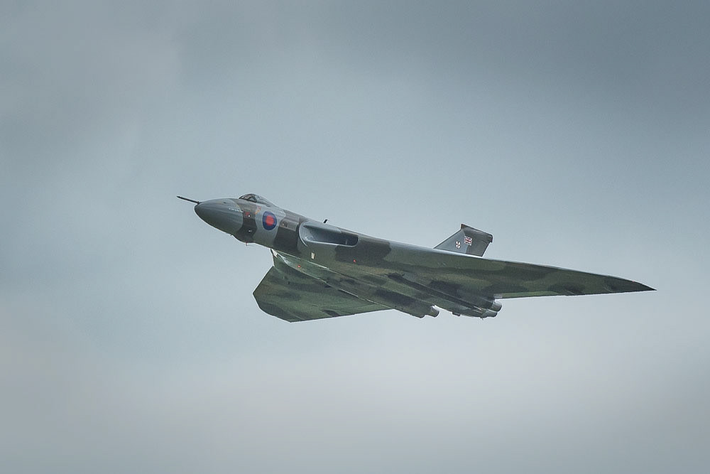 XH558 Vulcan strategic bomber
