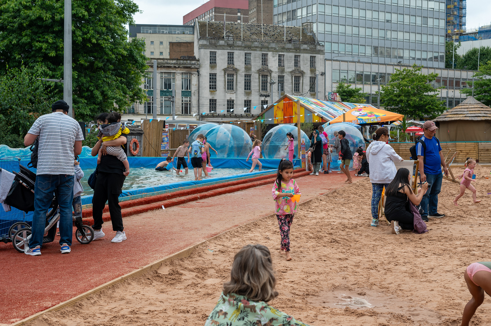 'The Beach'  Old Market Square 2024
