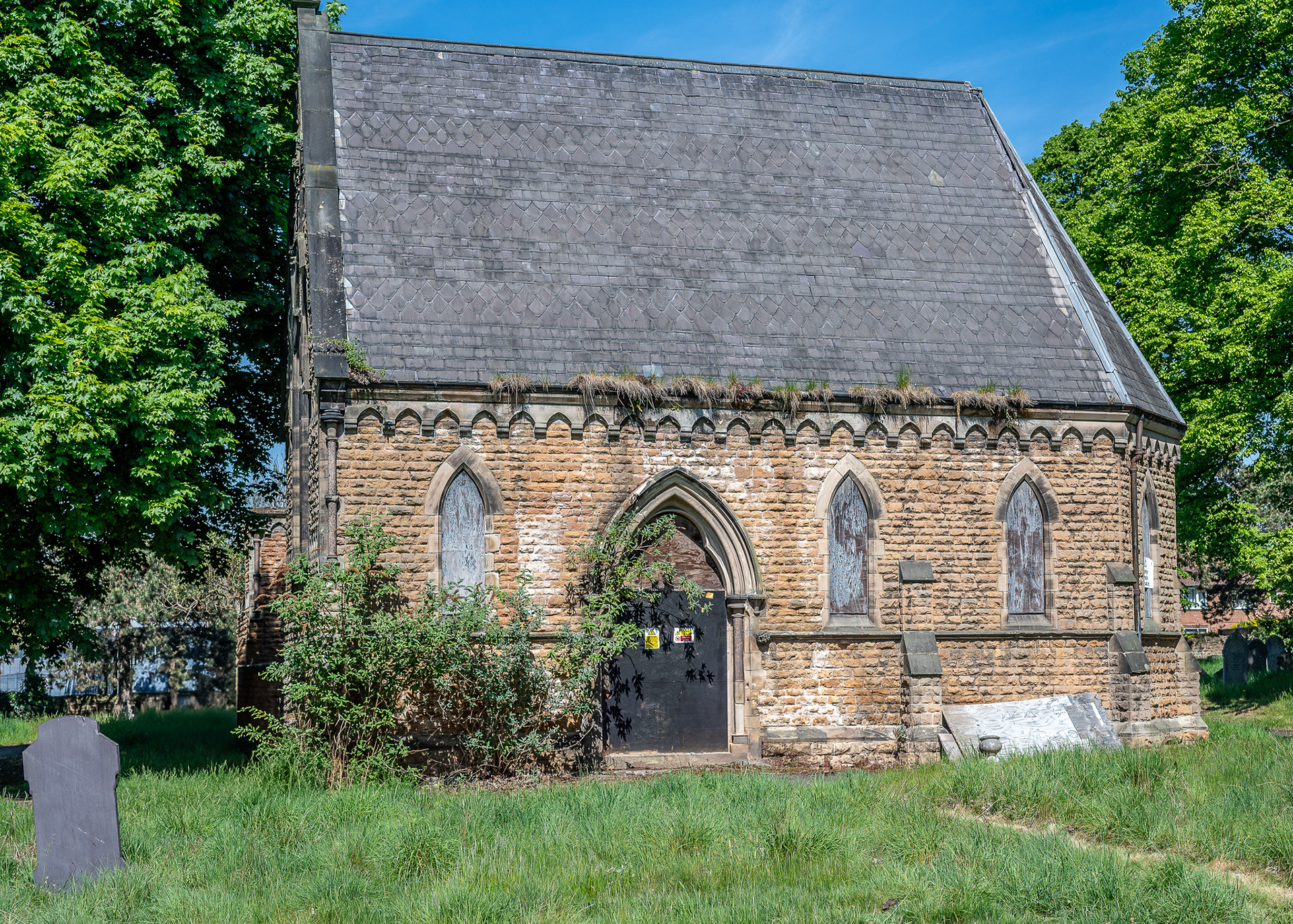Basford cemetery chapel