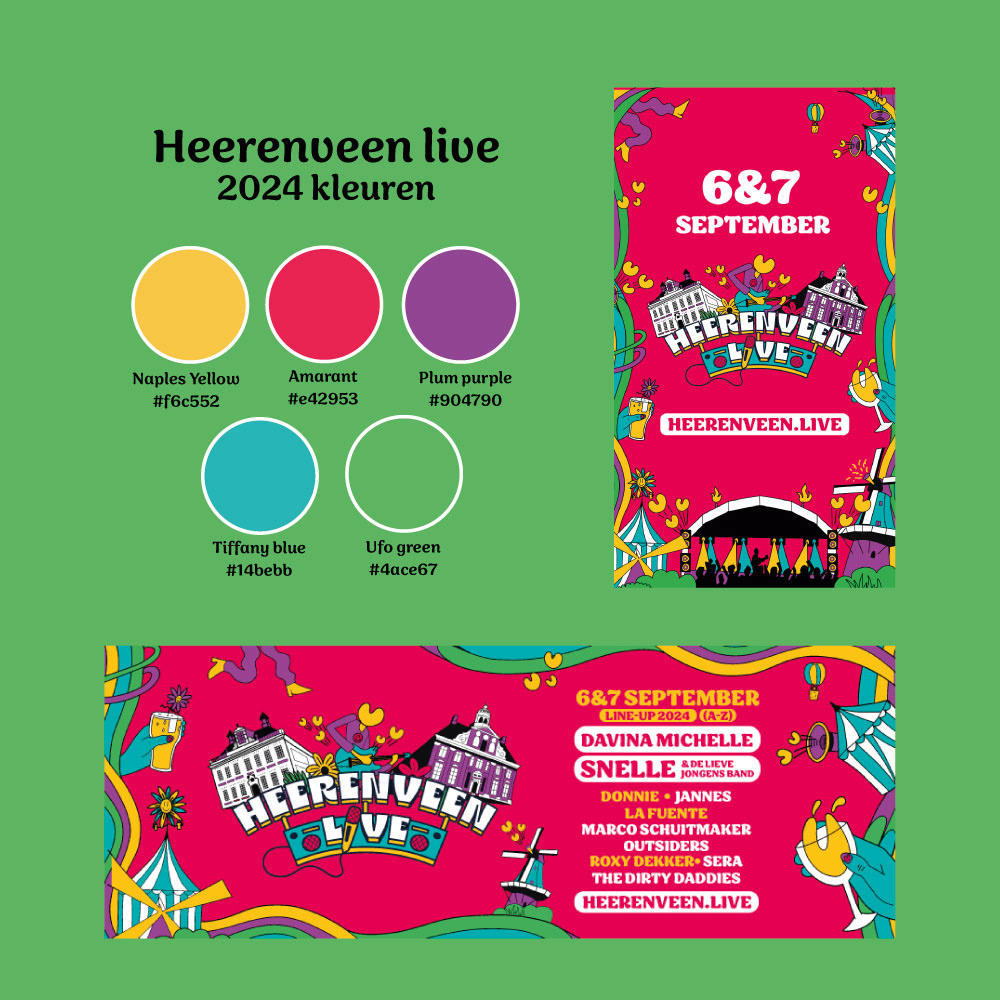 huisstijl bepaling festival 