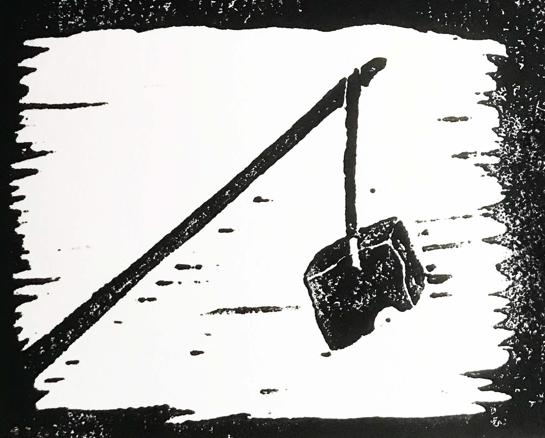 Illustratie lino snede