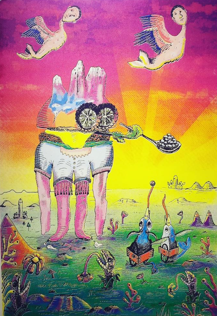 Zeefdruk collage portfolio