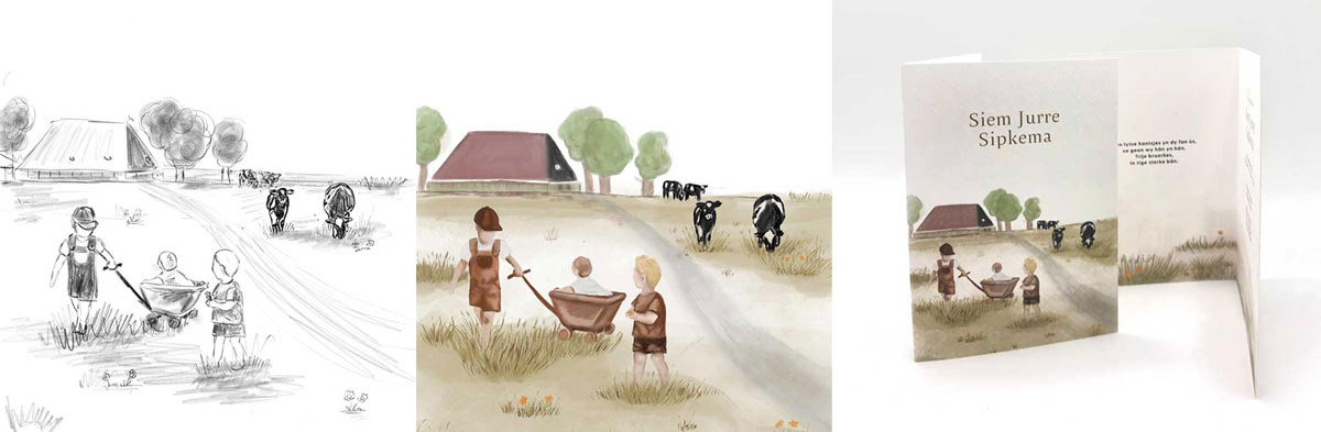 geboortekaartje ontwerp