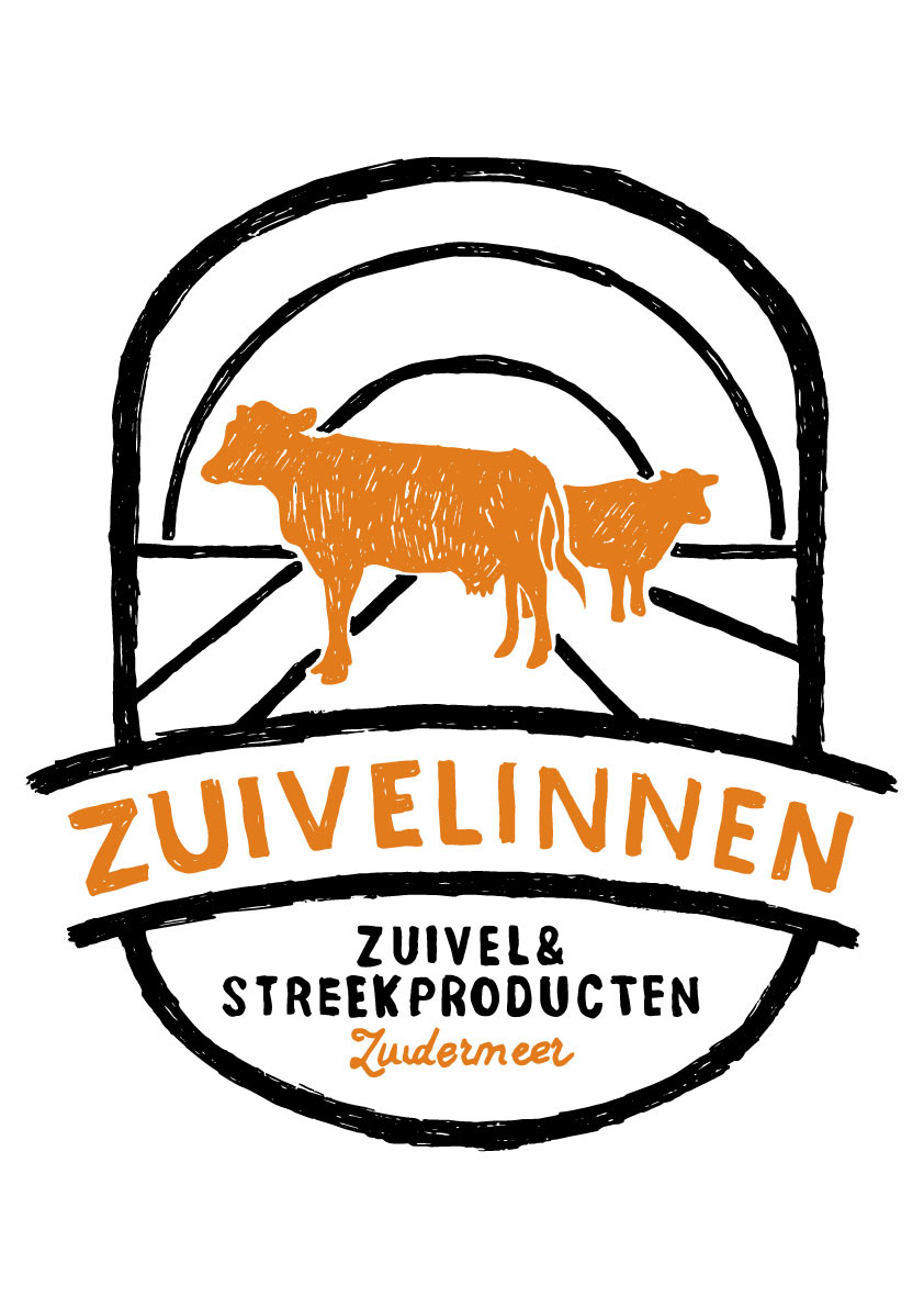 Logo ontwerp melk