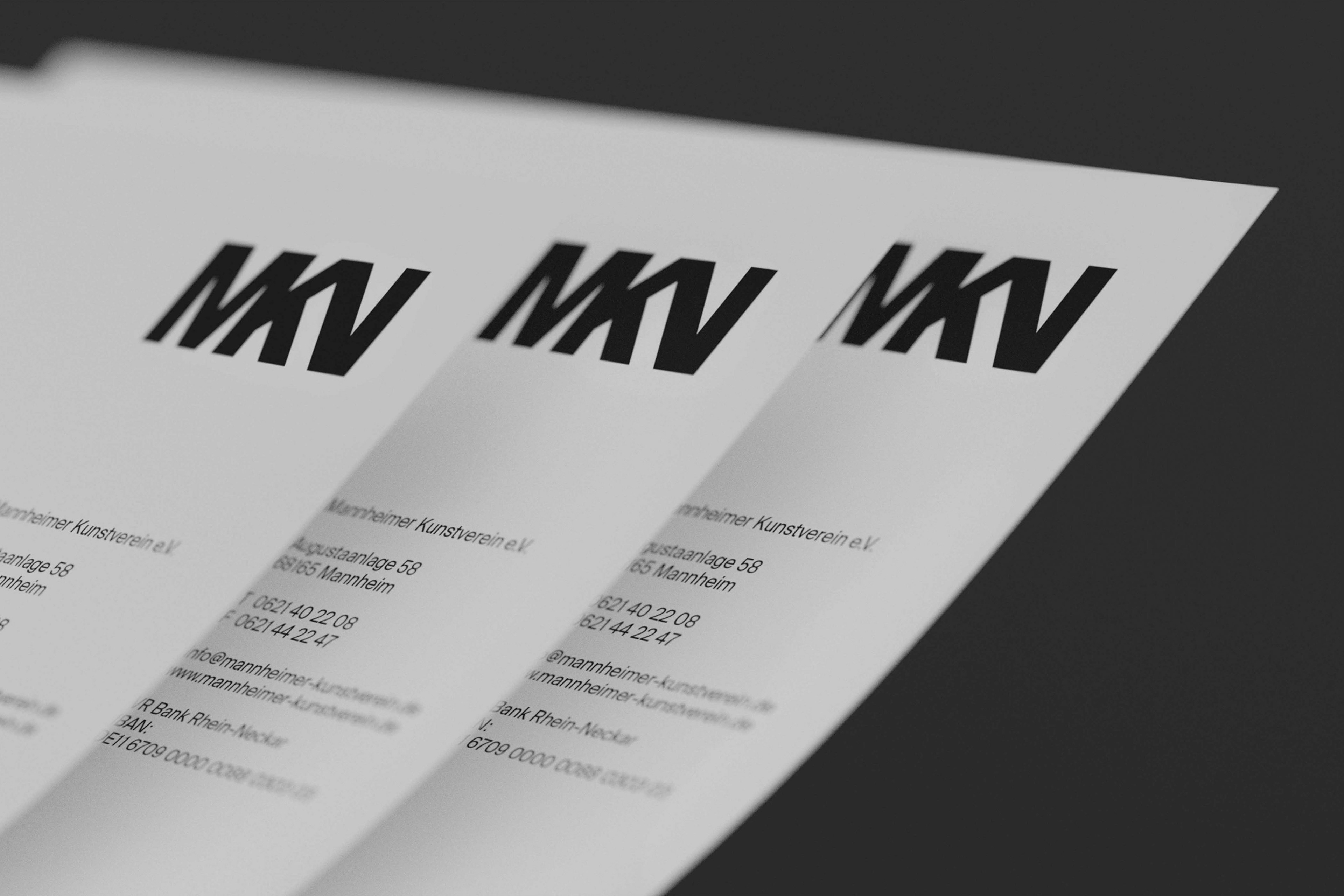 Corporate Design MKV, Briepapiere mit Logo, Design Marius Nied