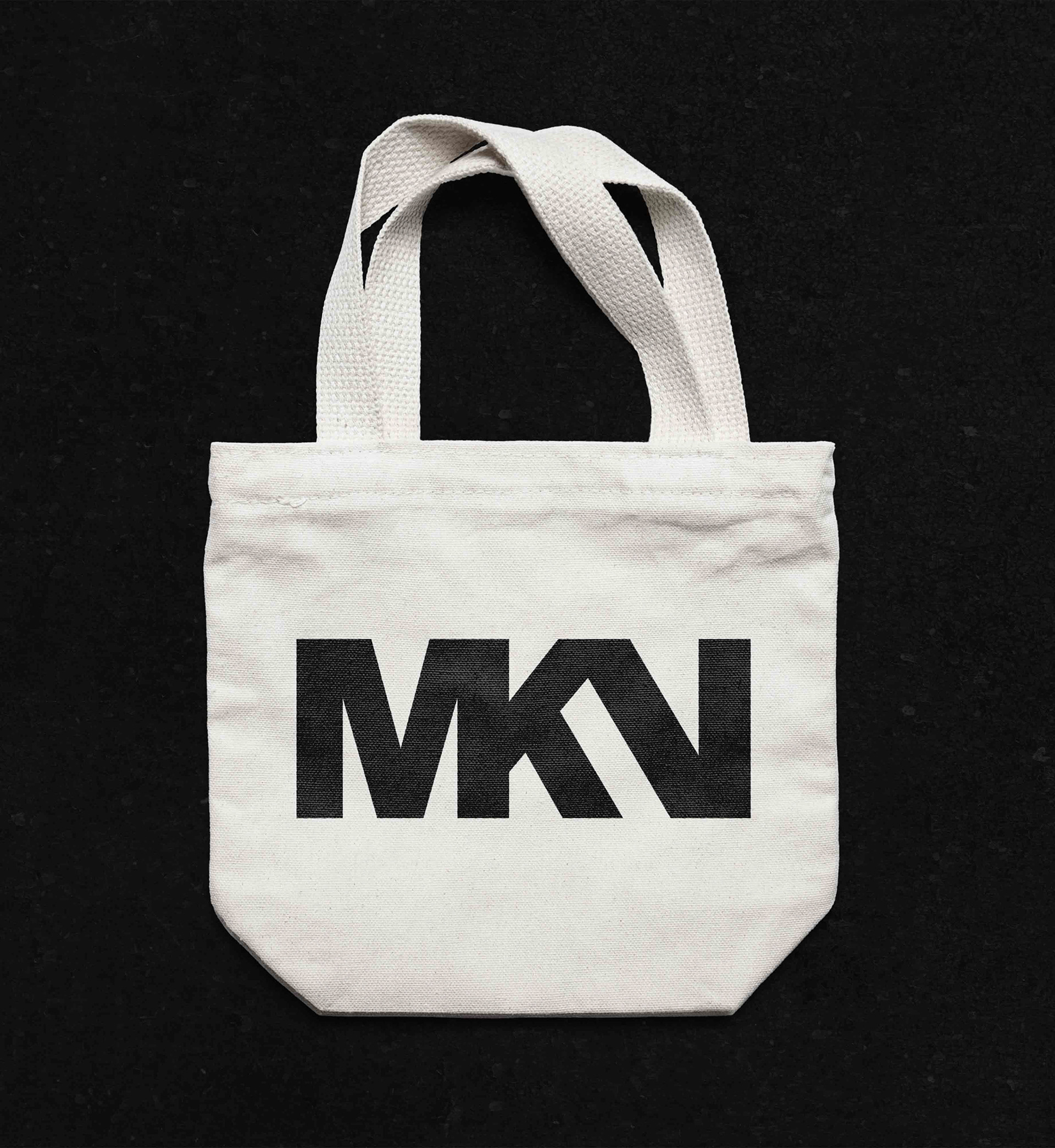 Corporate Design MKV, Design, weiße Tragetasche mit MKV-Logo, Marius Nied