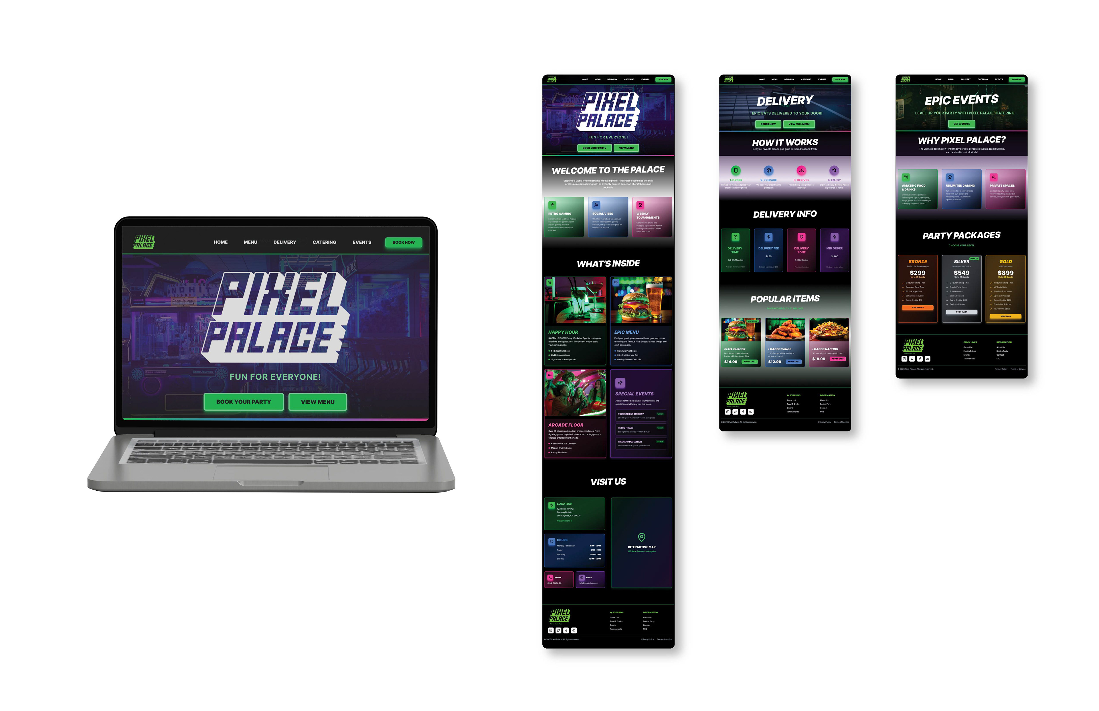 Pixel Palace Website