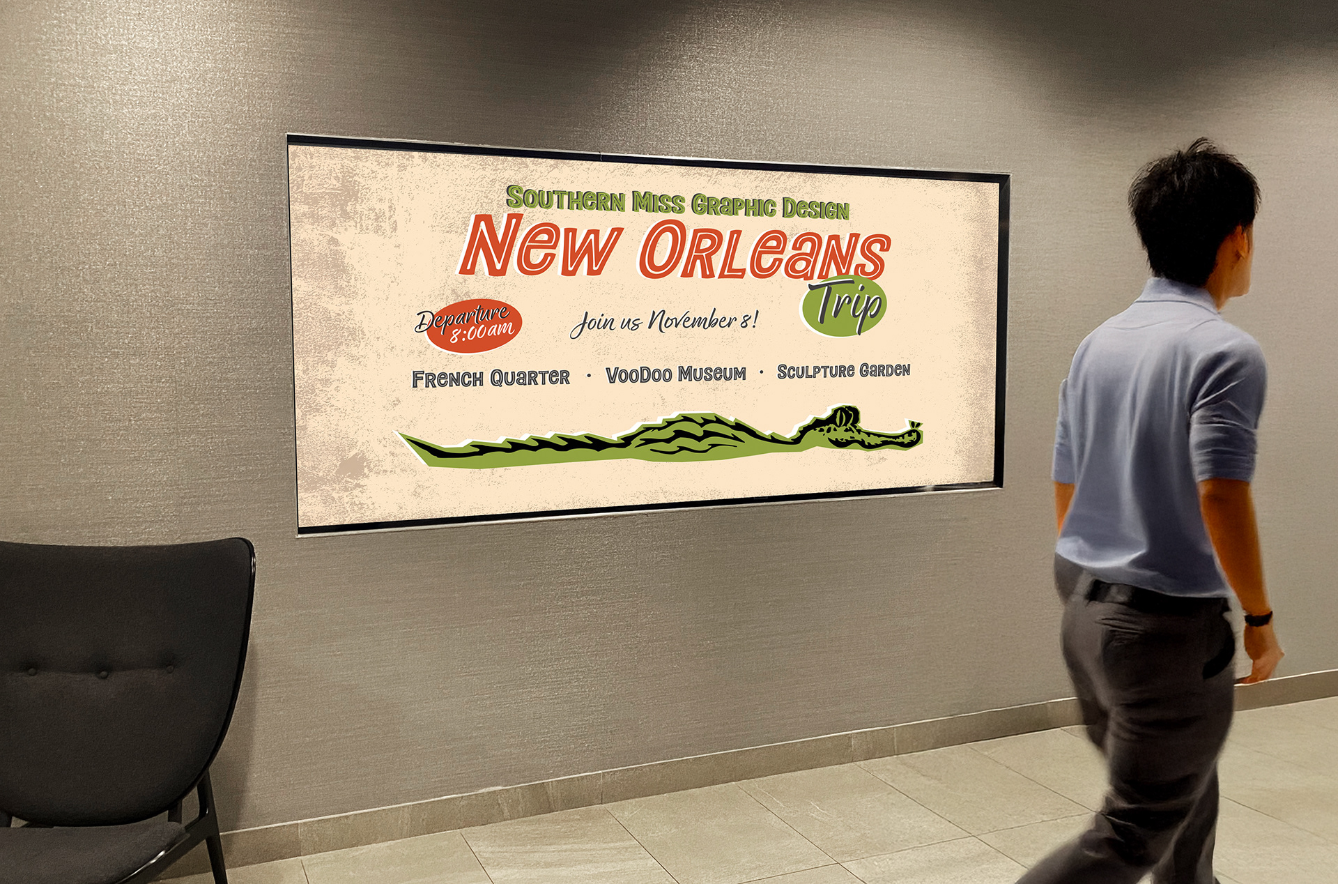 NOLA Trip TV Display