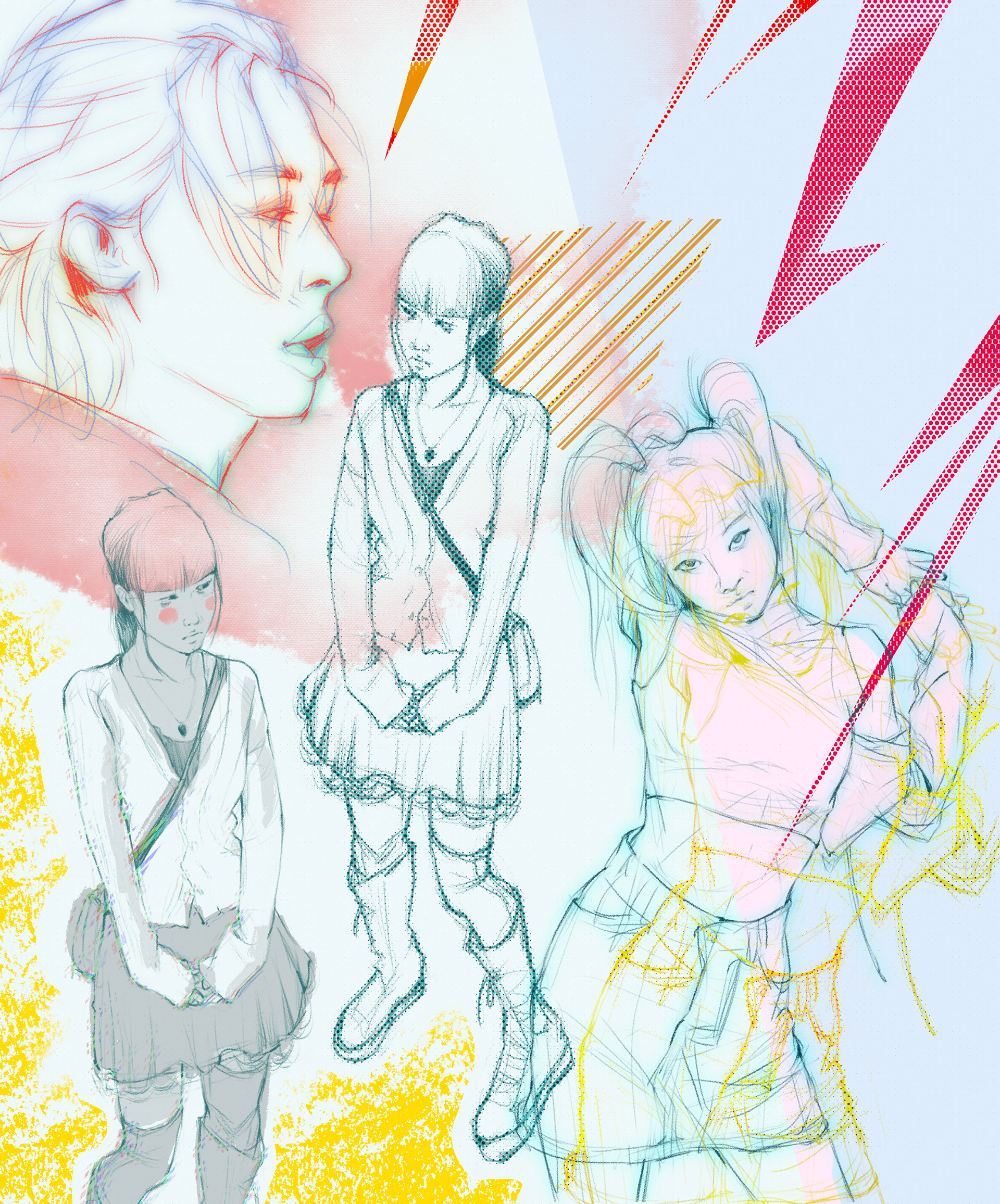 Digital Sketchbook Page