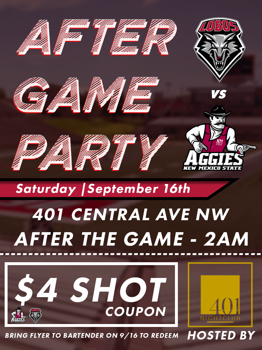 401 Nightclub Tailgate After Party