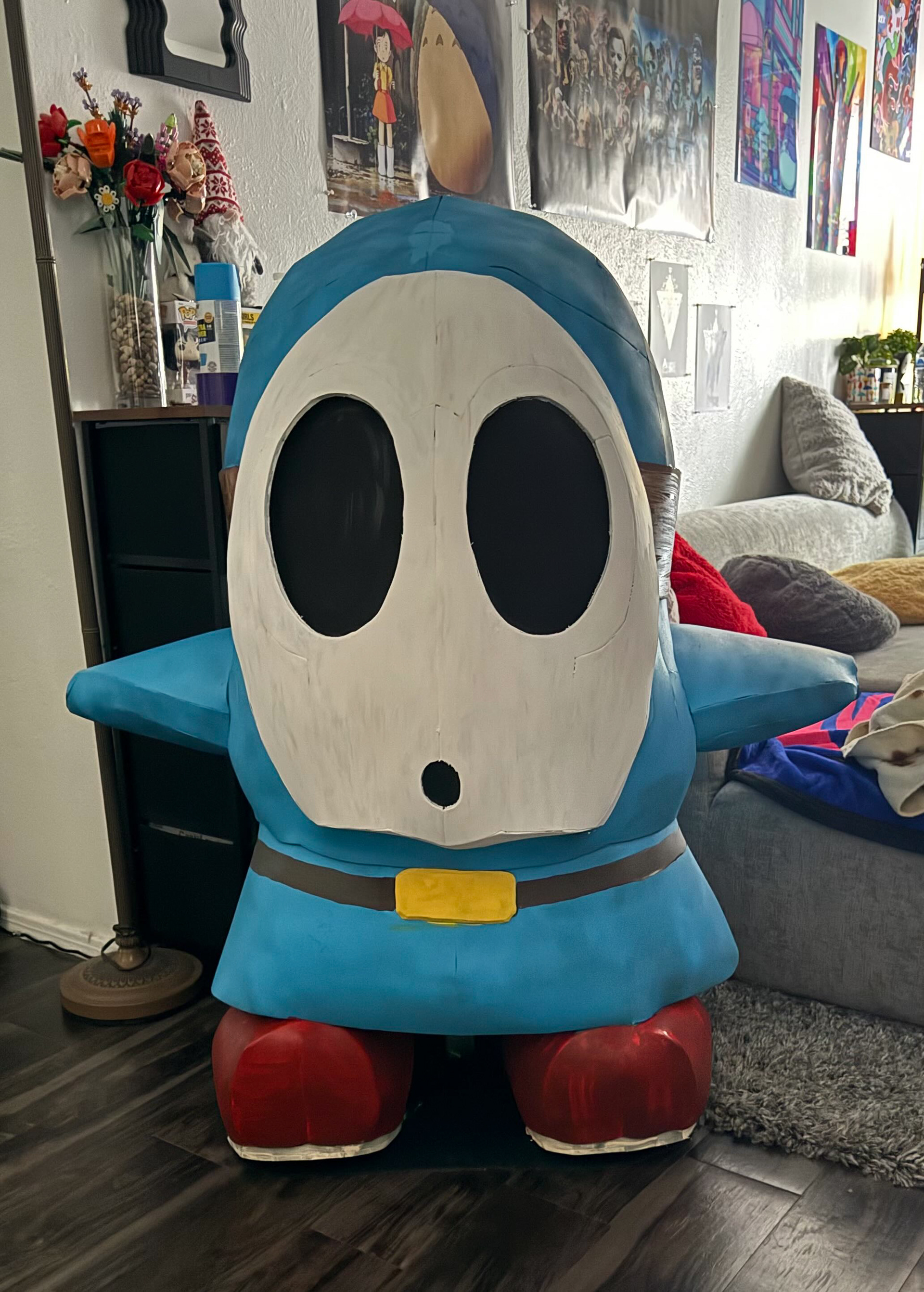 Full Scale Shy Guy Statue 2025