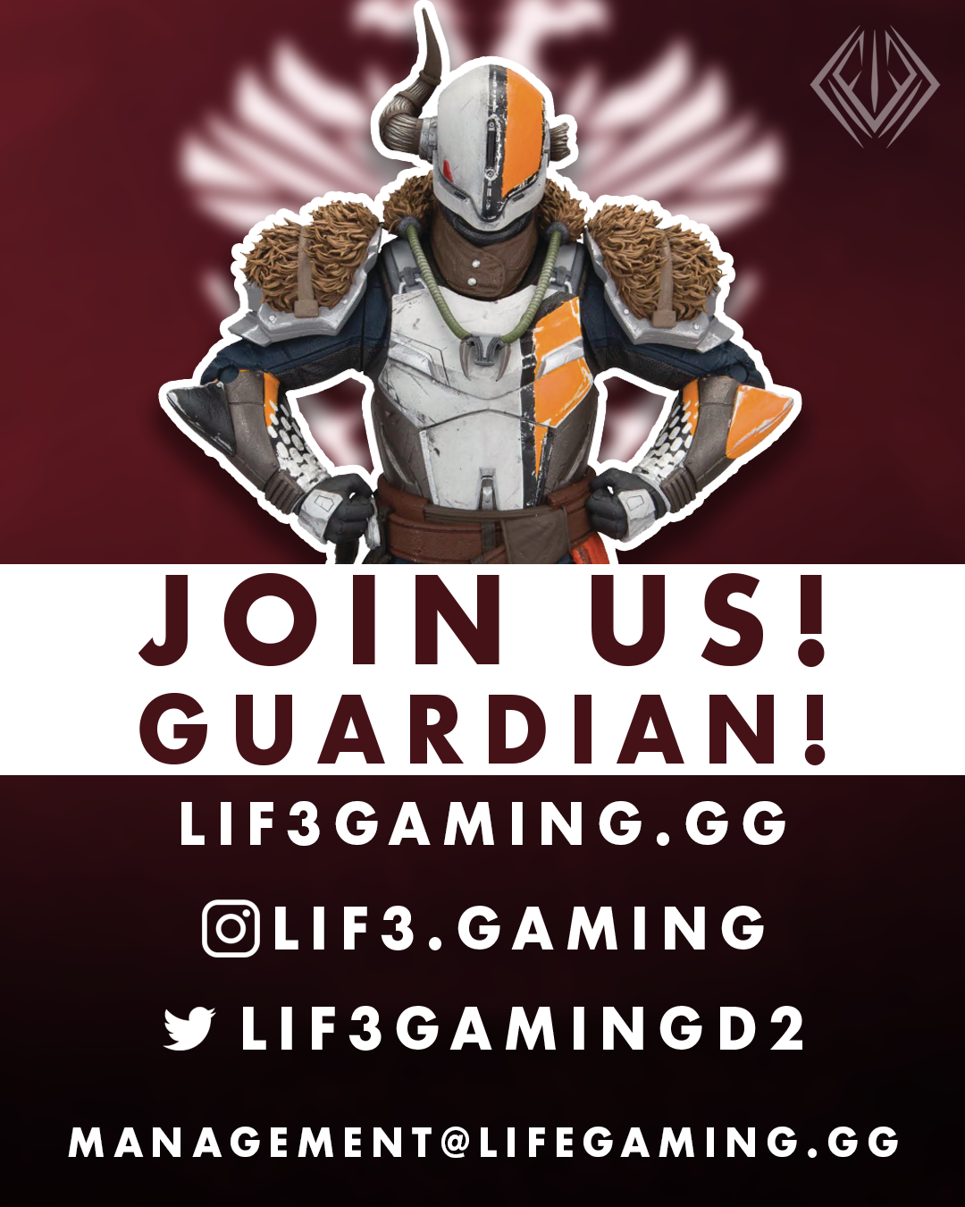Lif3Gaming Promotional Ad