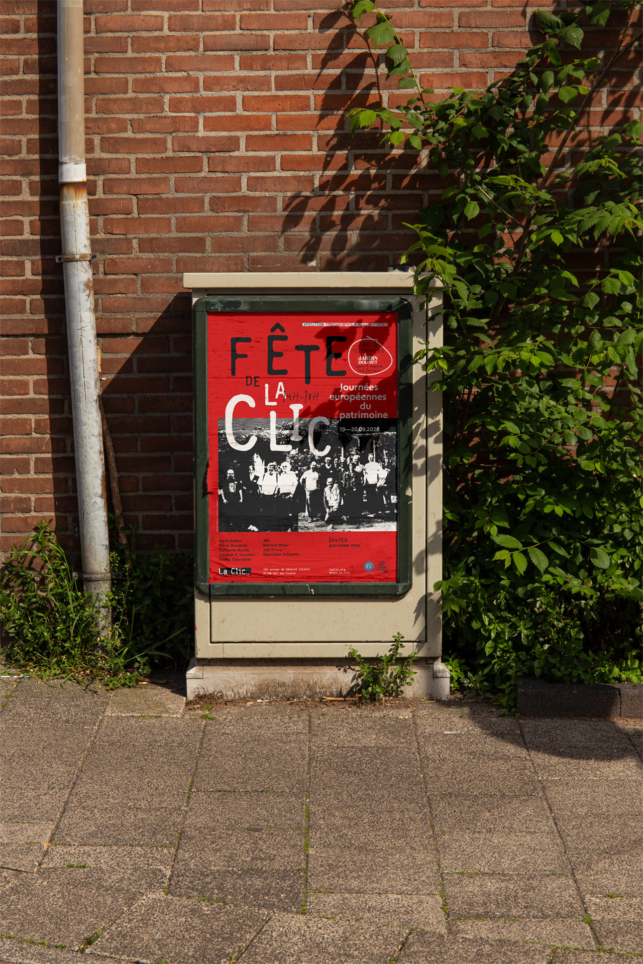 Affiche de l'exposition de la Fête de La Clic