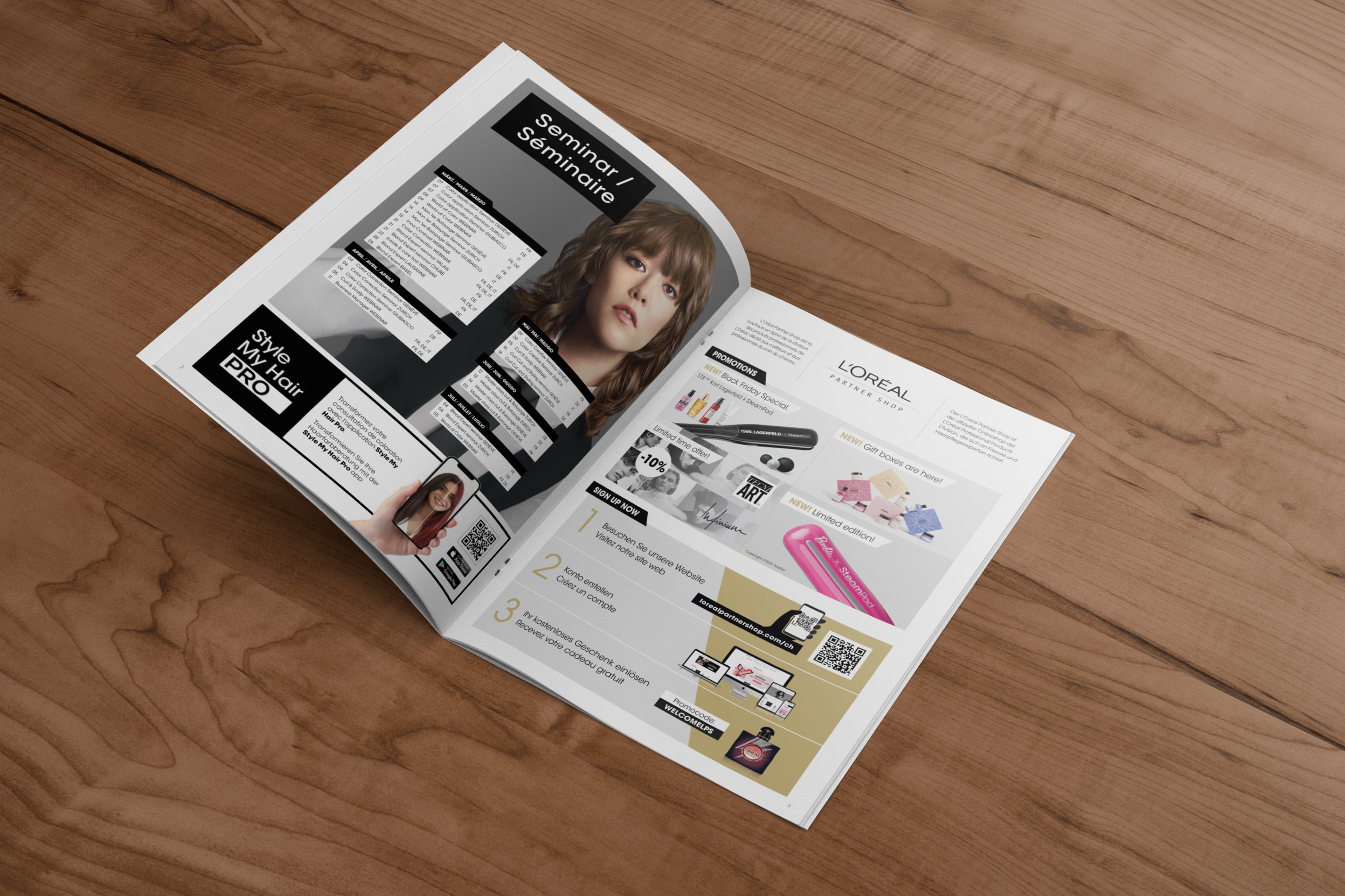 Magazine design