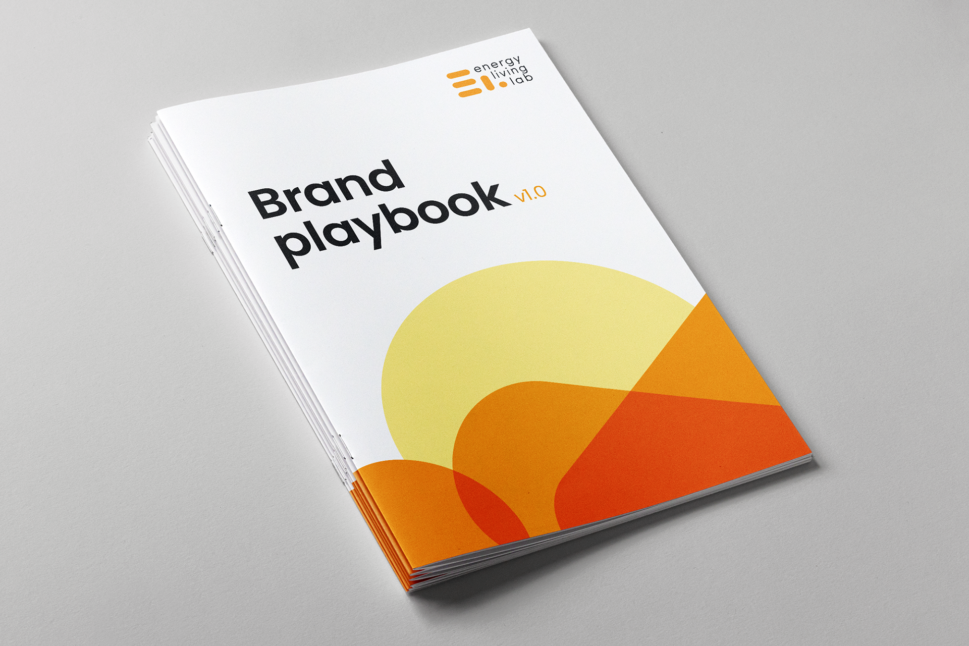 Brand playbook document cover