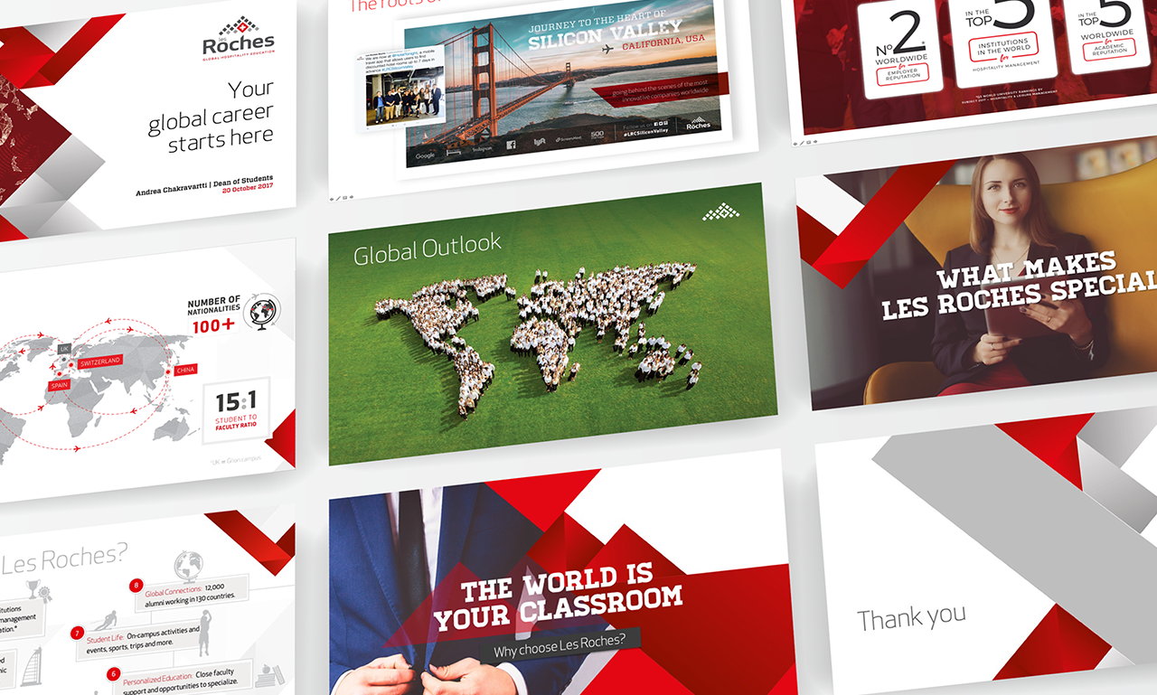 Slide deck design
