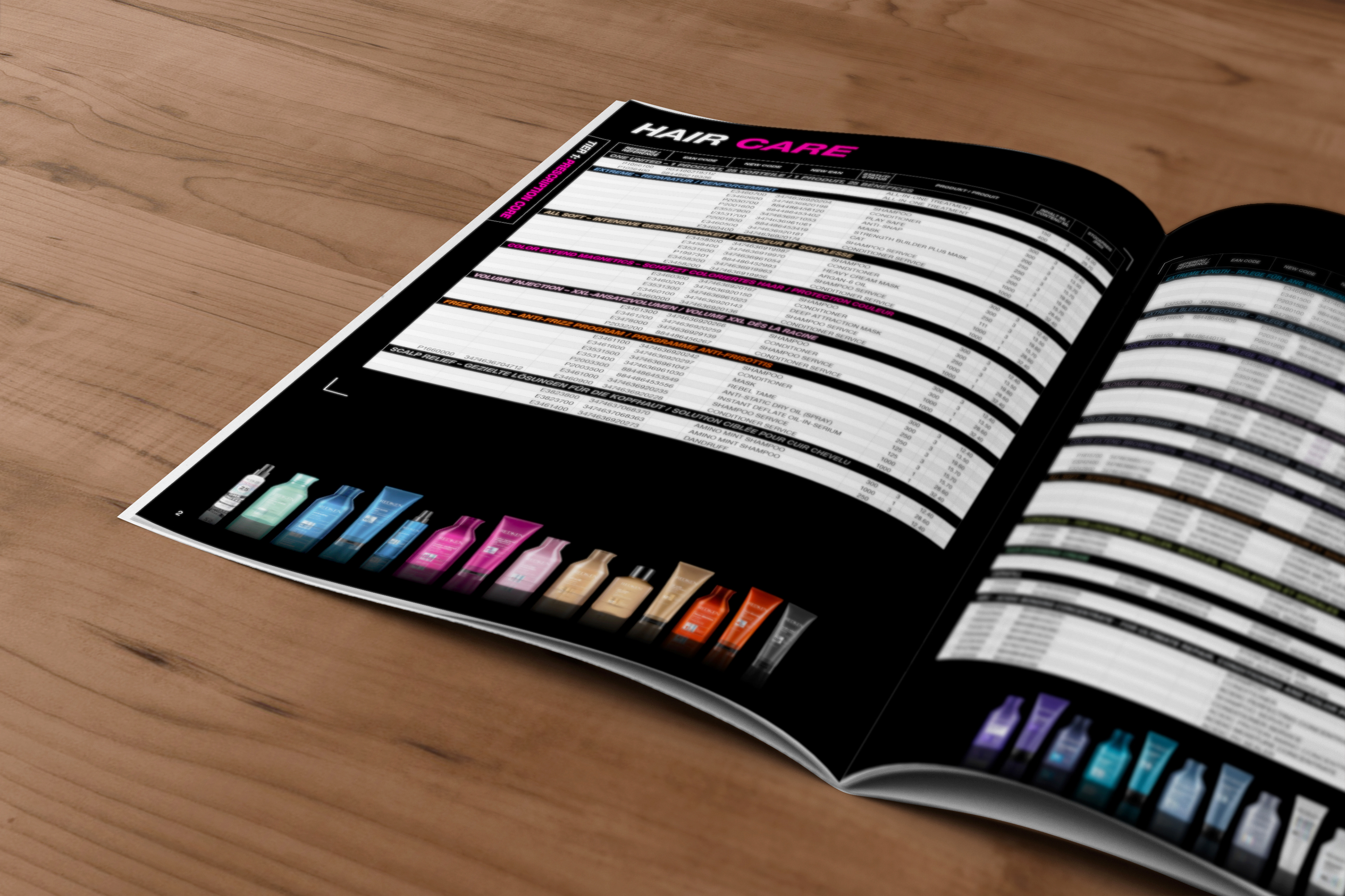 Catalog layout