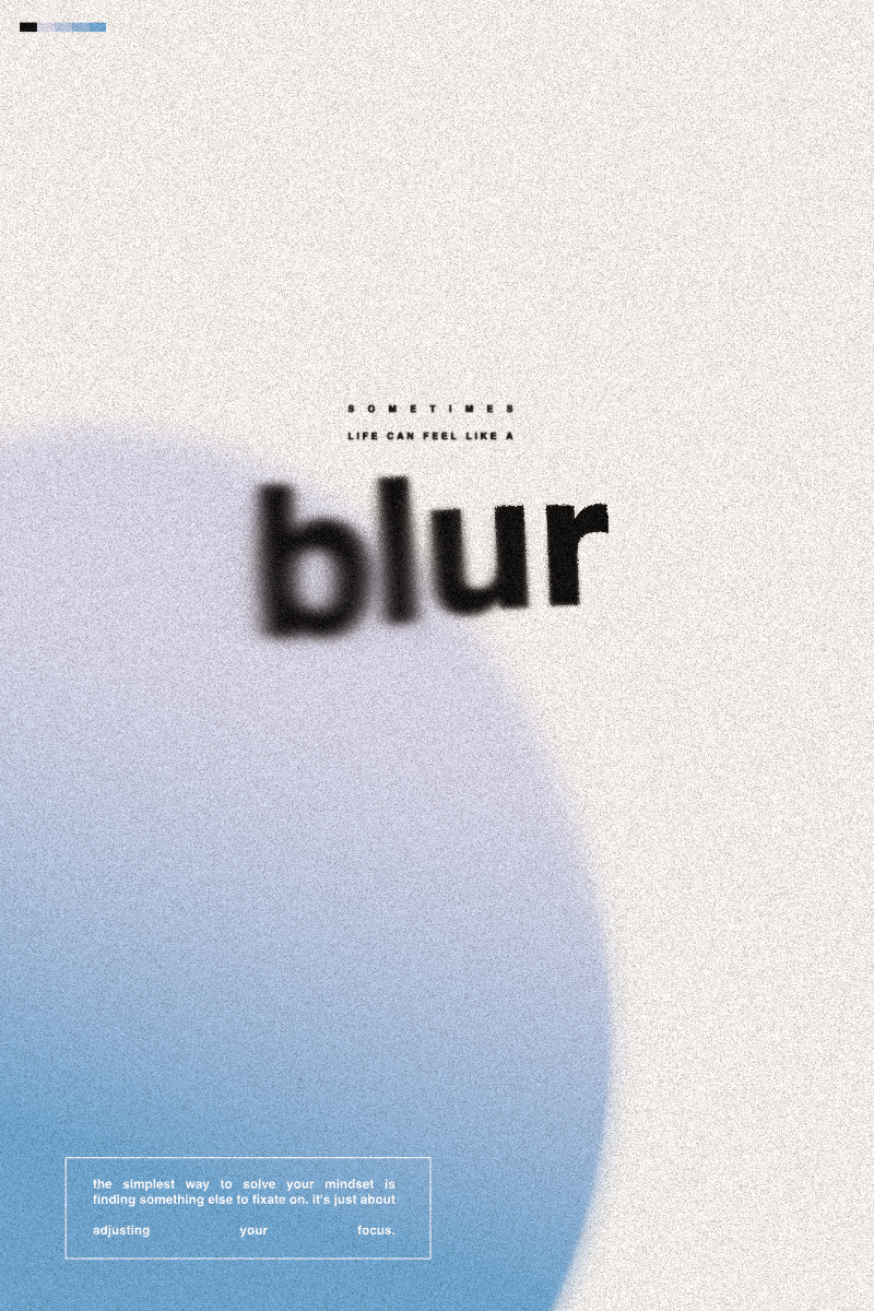 Poster Design ("blur")