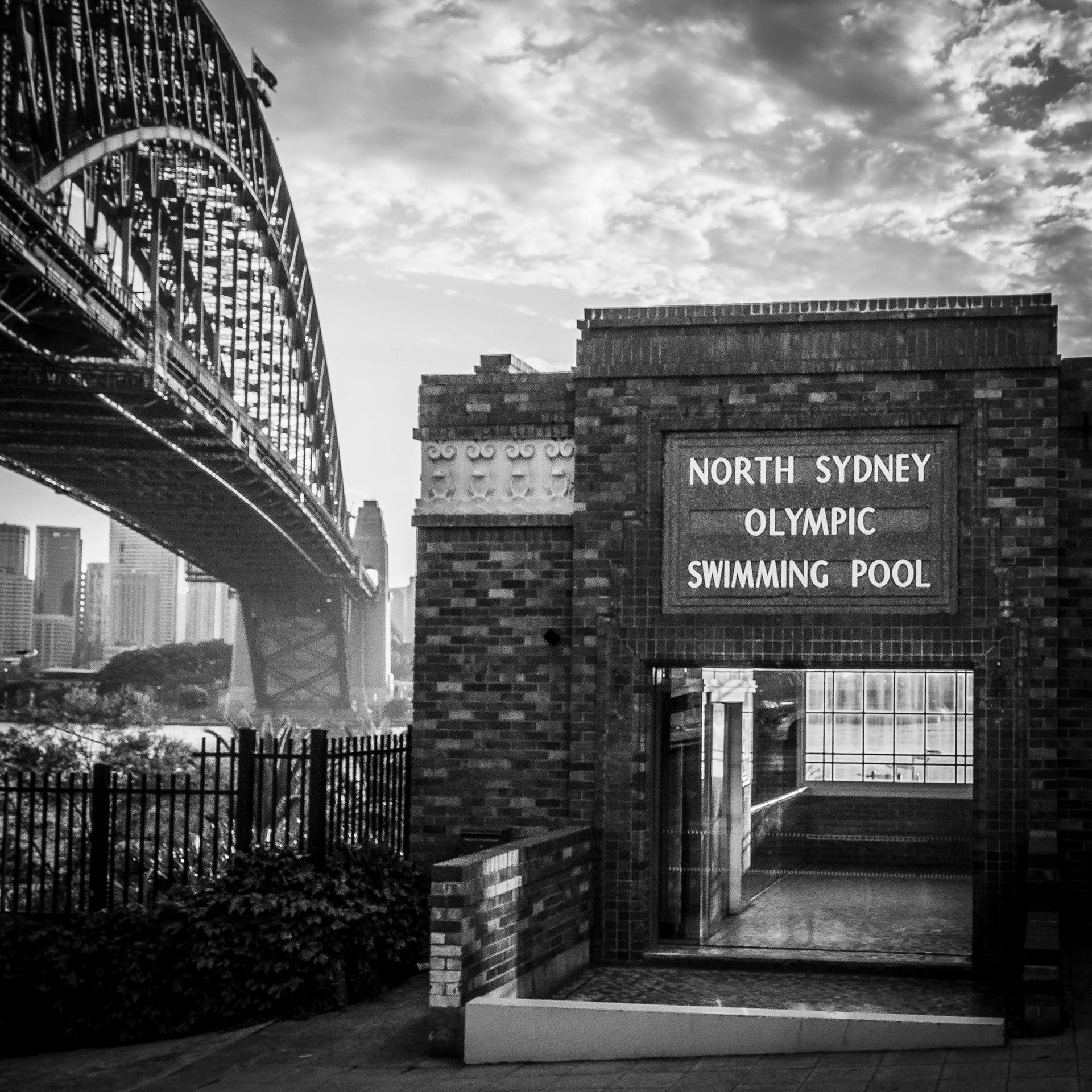 Sydney Harbour Bridge - North Sydney Olympic Swimming Pool
