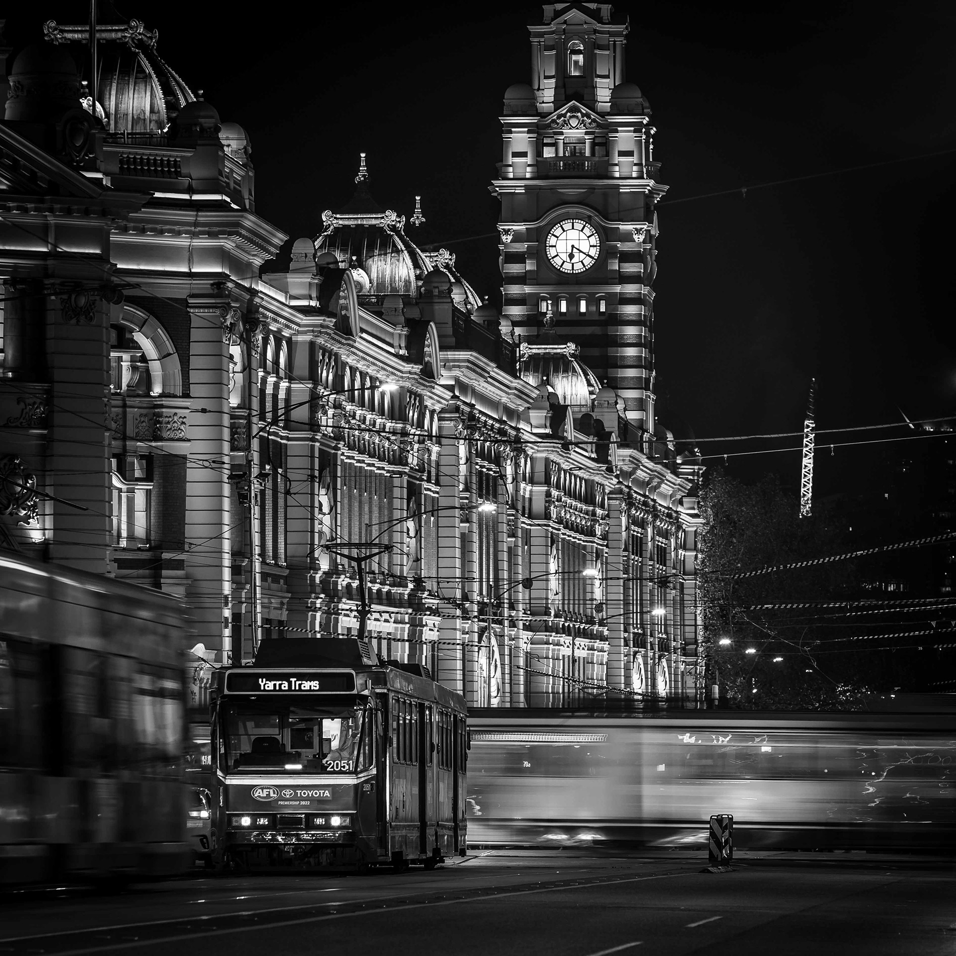 Tram Stop - Flinders Street