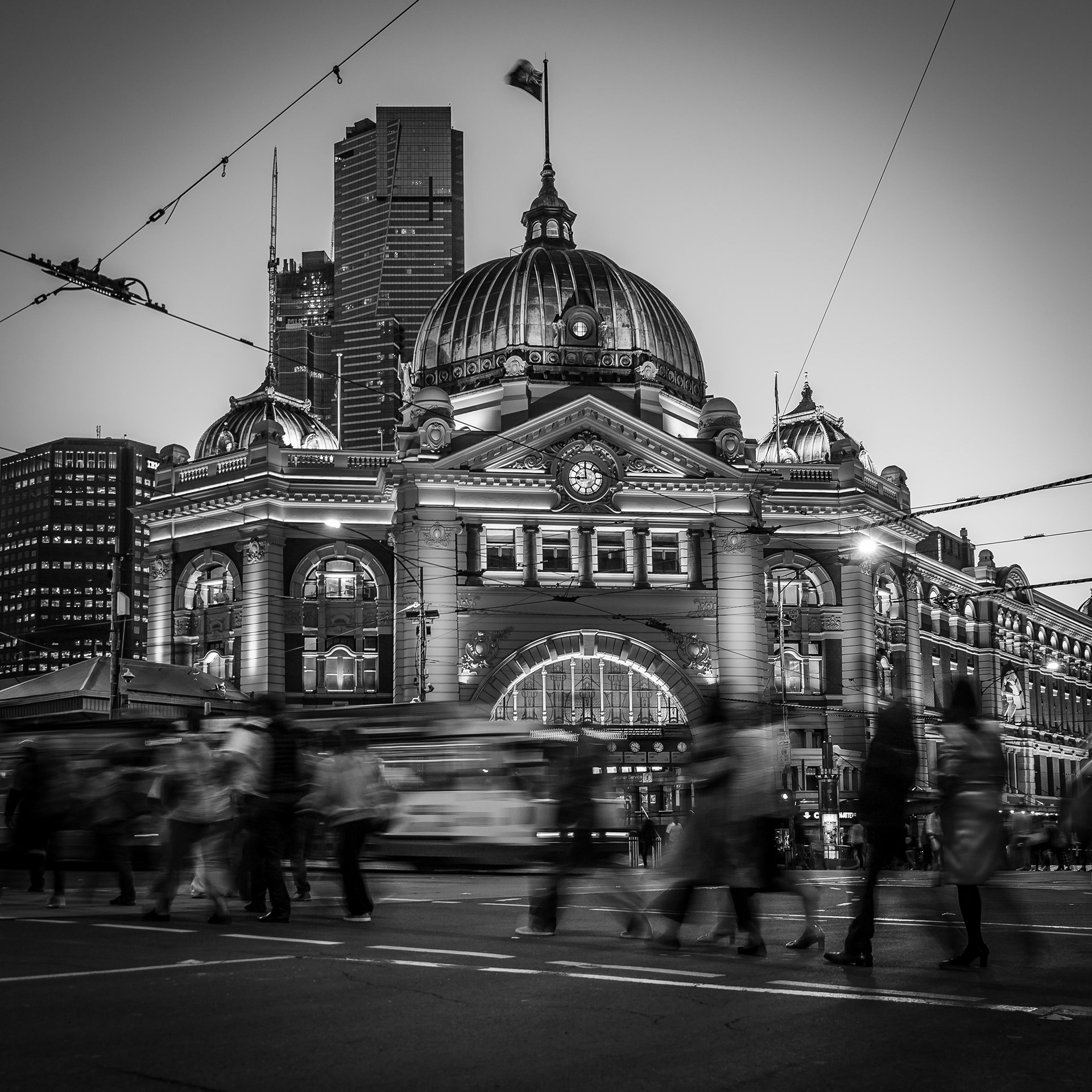 Flinders Street Station Rush Hour