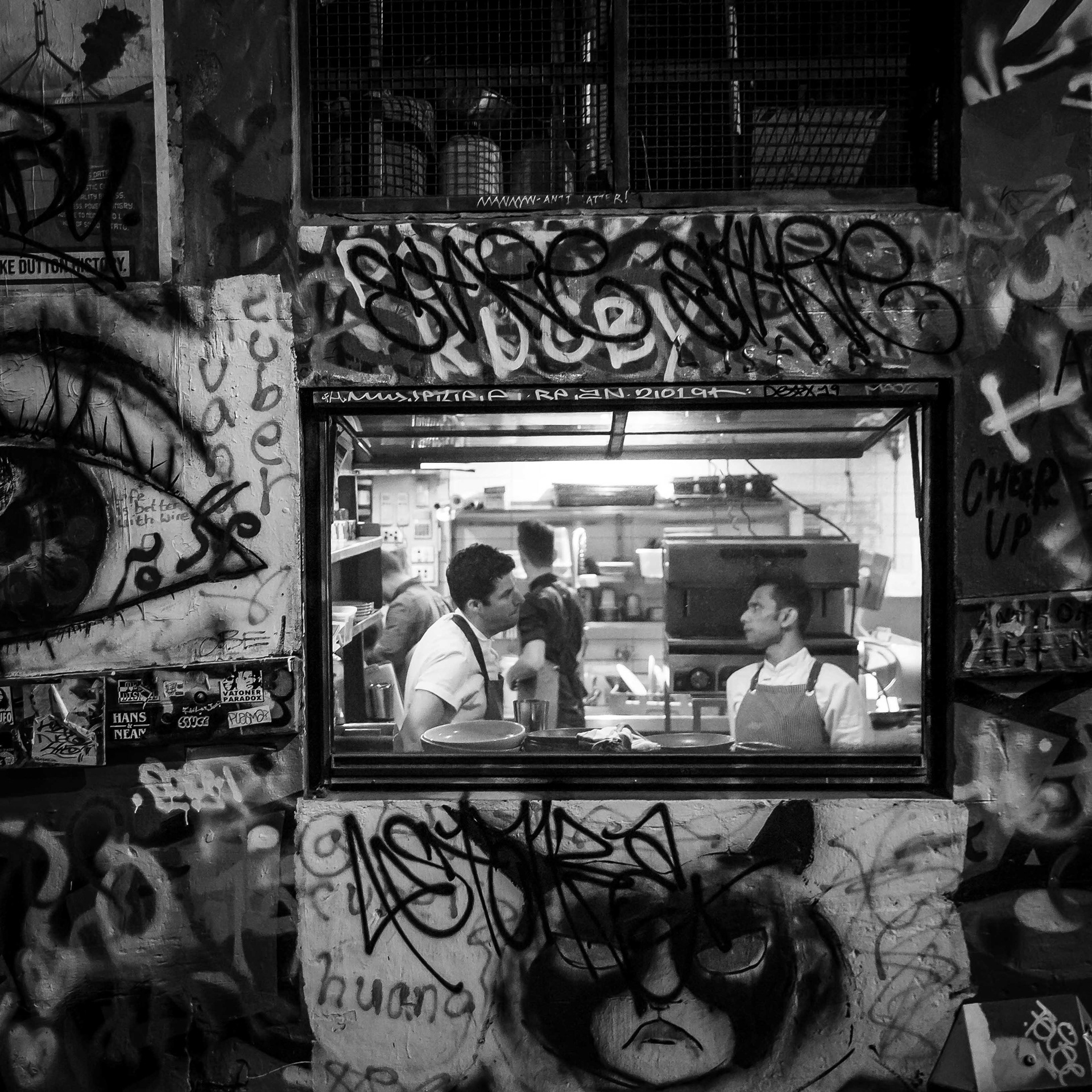 Movida Melbourne - Kitchen Window