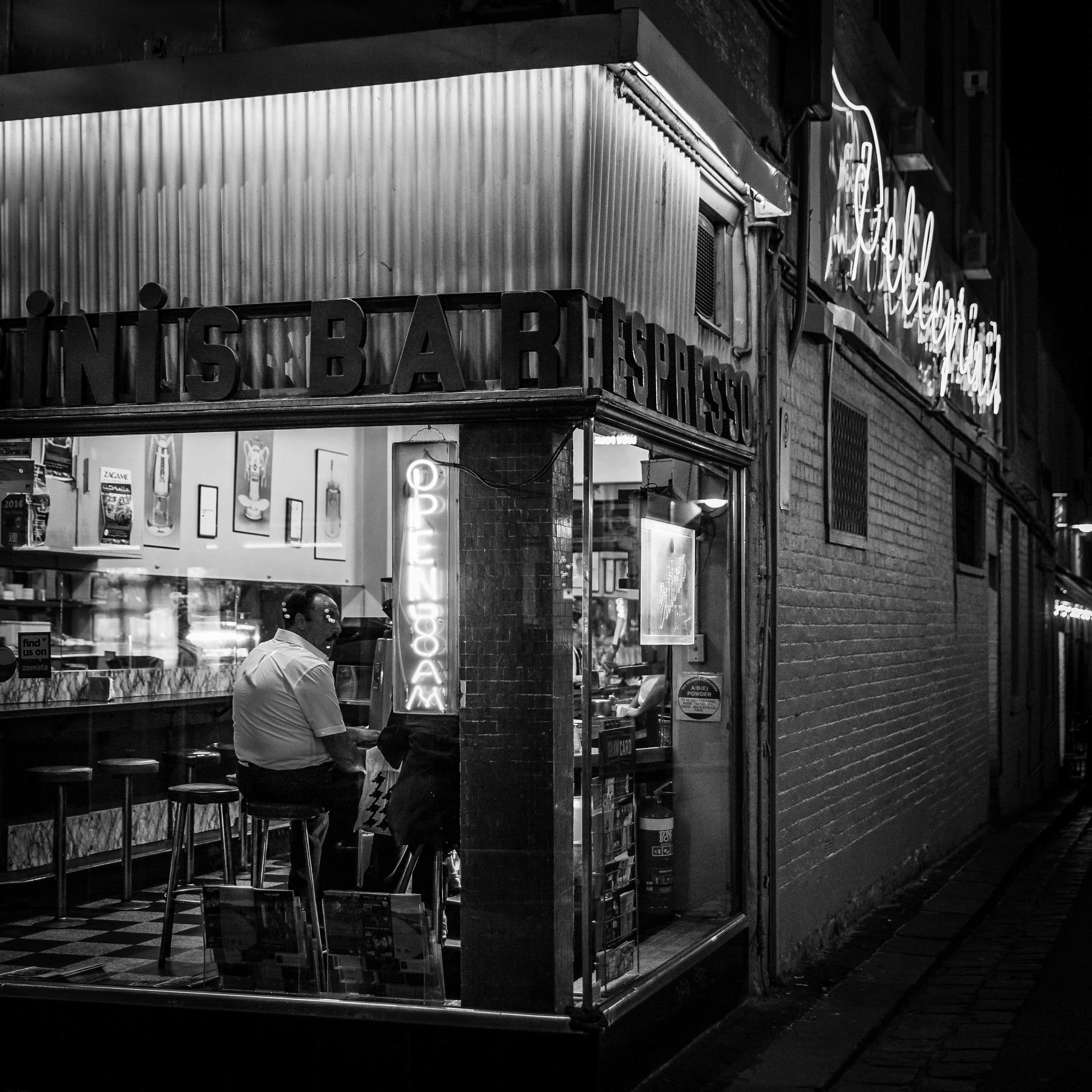 Espresso at Pellegrinis