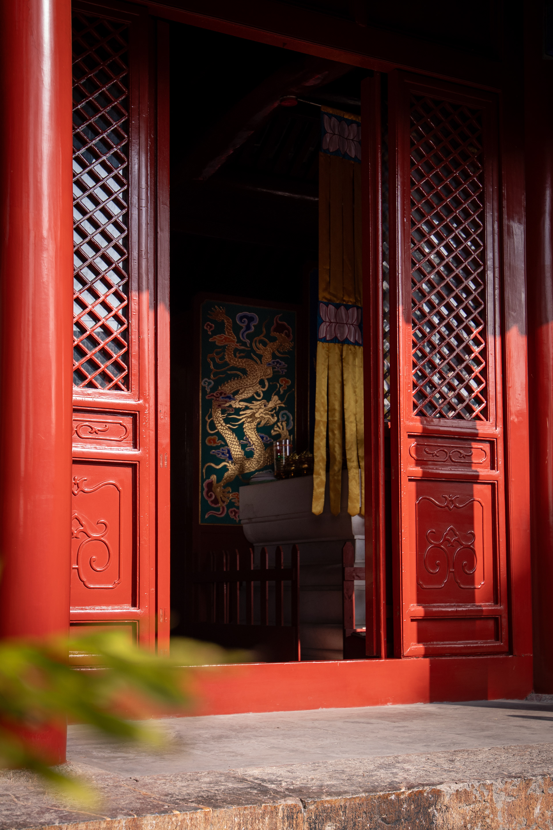 Peking -  Hongluo Tempel - 29.10.2024