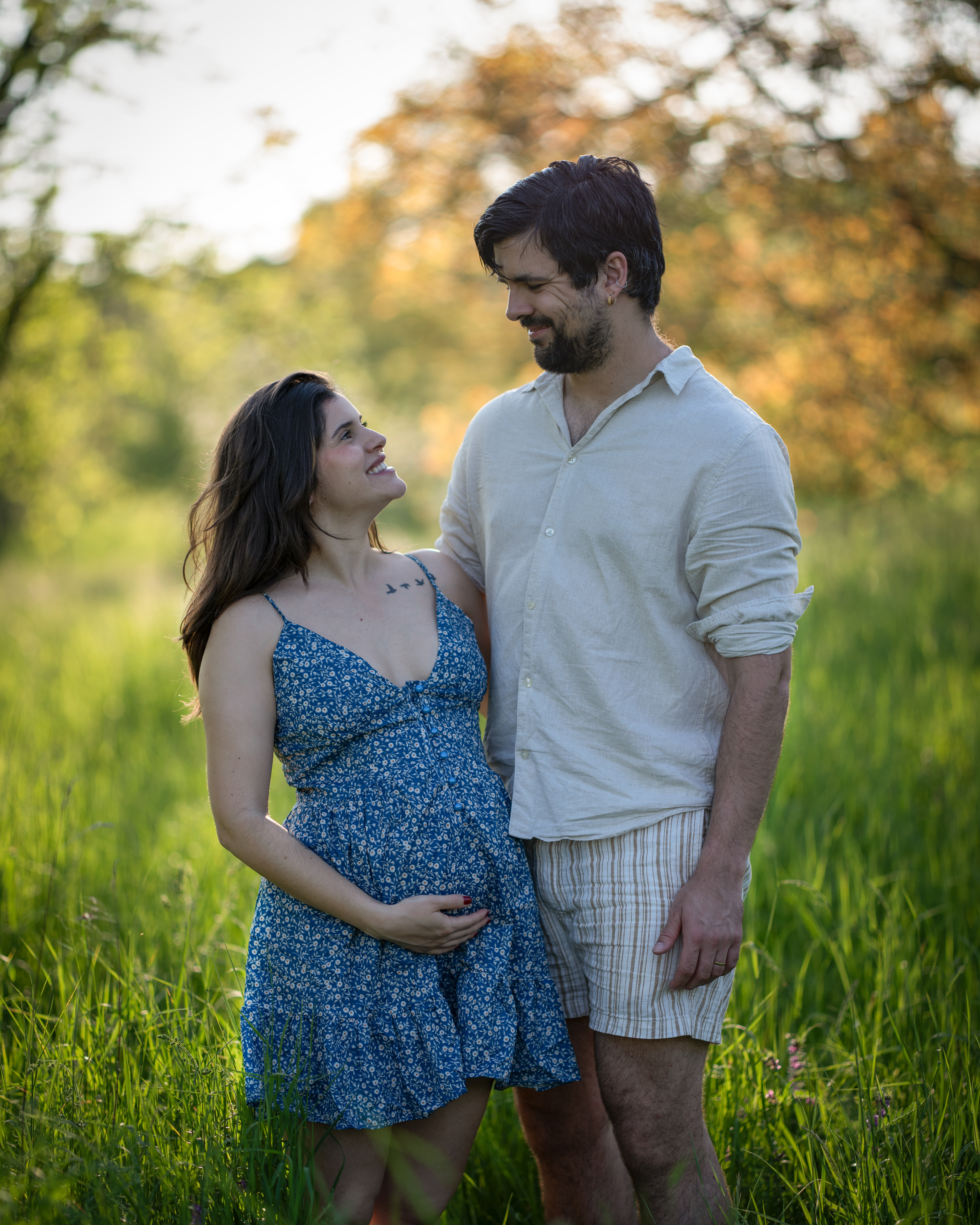 Schwangerschafts-Fotoshooting mit Gabriela & Eduardo - Frankfurt am Main - 01.05.2025