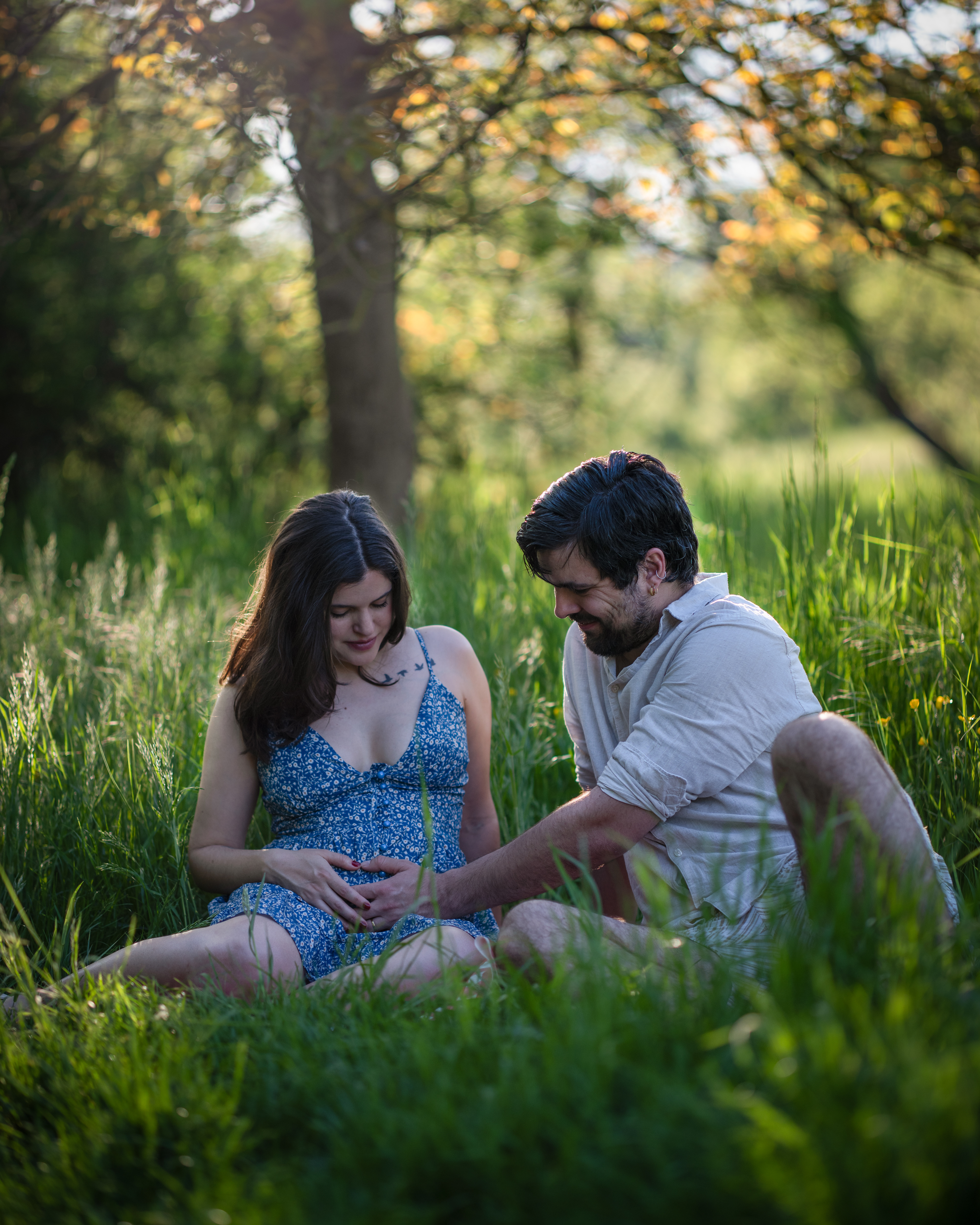 Schwangerschafts-Fotoshooting mit Gabriela & Eduardo - Frankfurt am Main - 01.05.2025