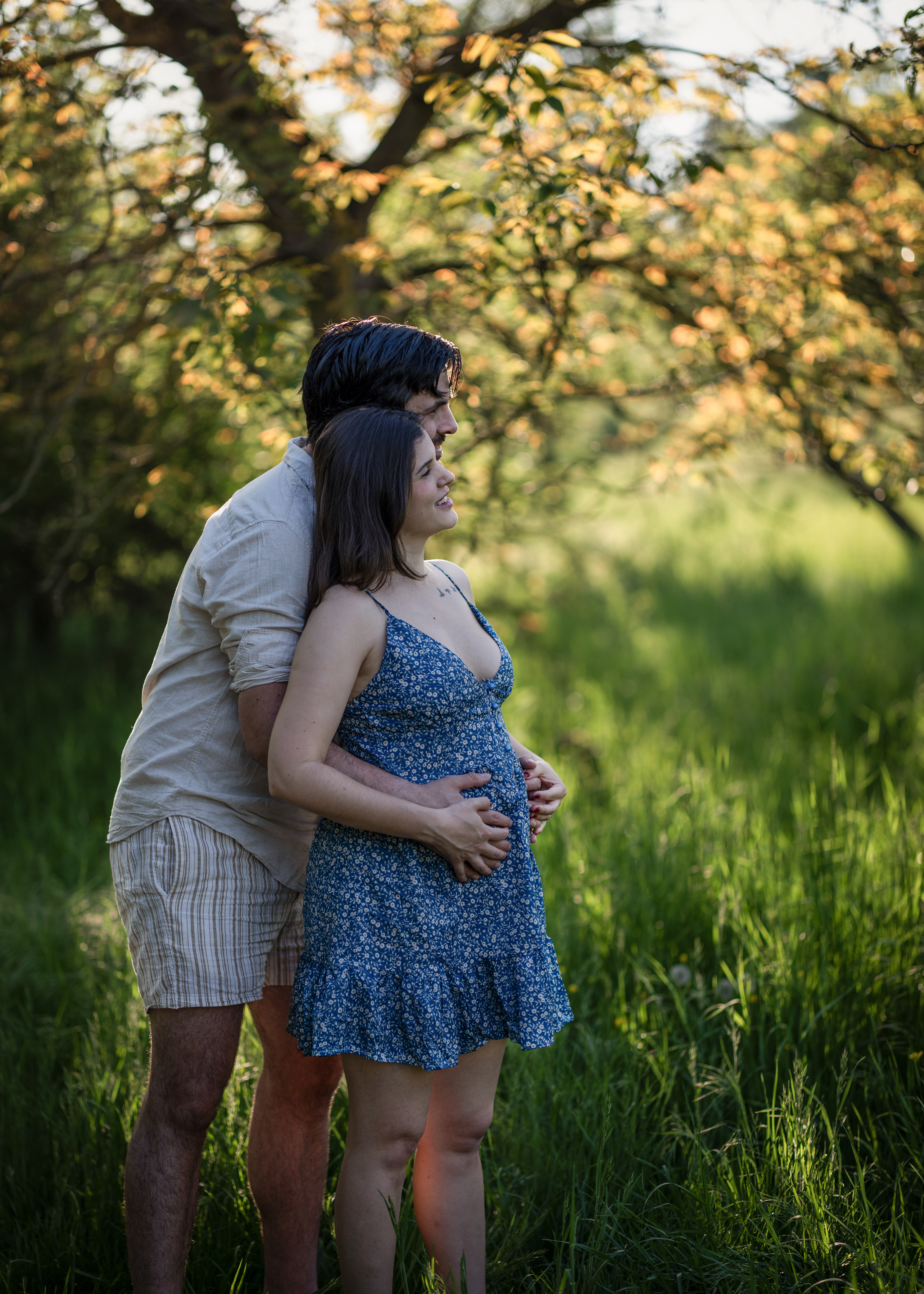 Schwangerschafts-Fotoshooting mit Gabriela & Eduardo - Frankfurt am Main - 01.05.2025