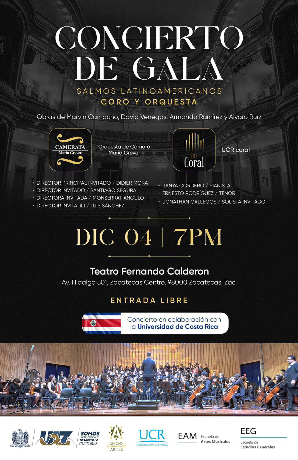 Programa Concierto de Gala
