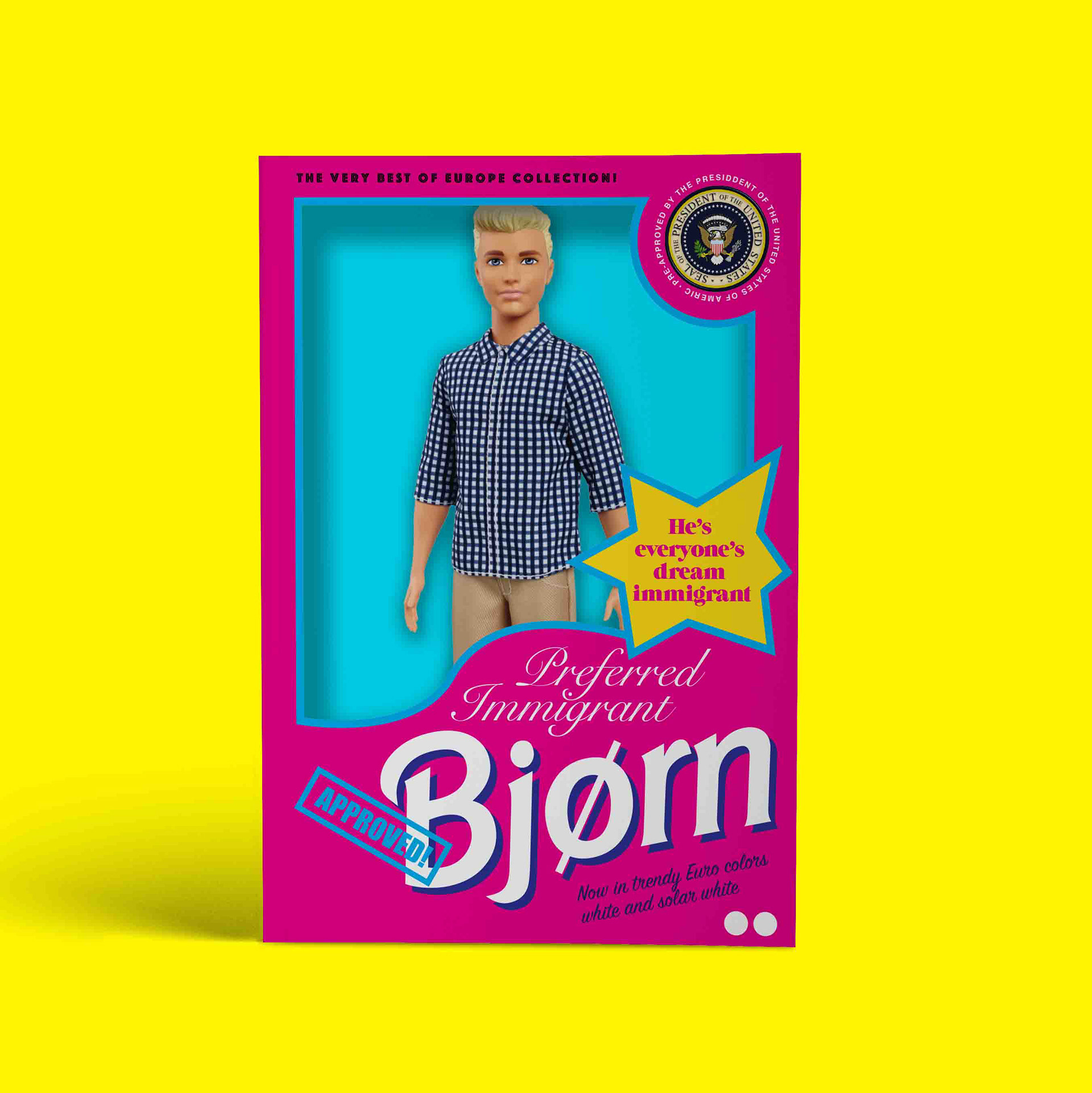 Week of 1/8/18. Bjørn, the preferred immigrant.