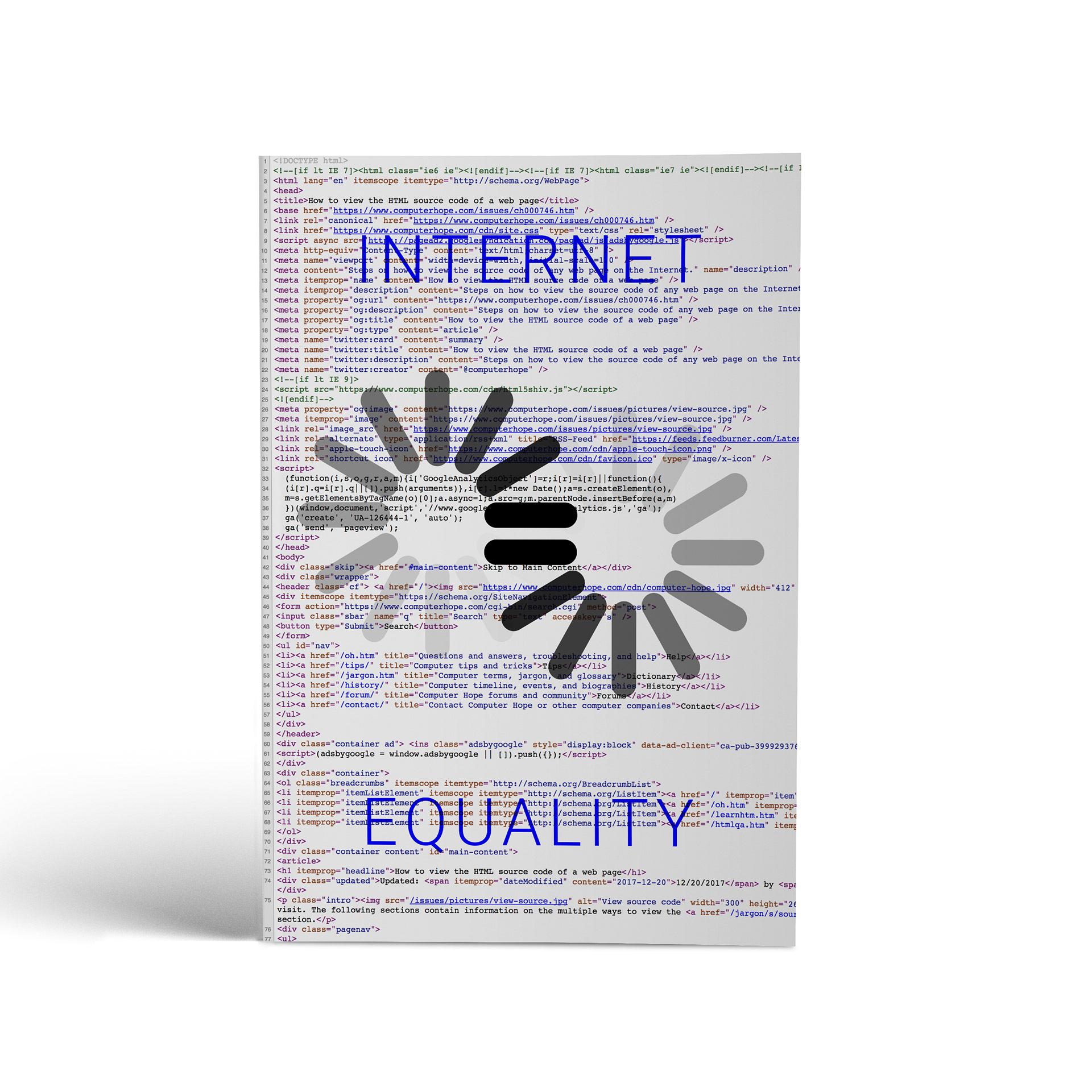 Week of 12/11/17. Internet Equality.