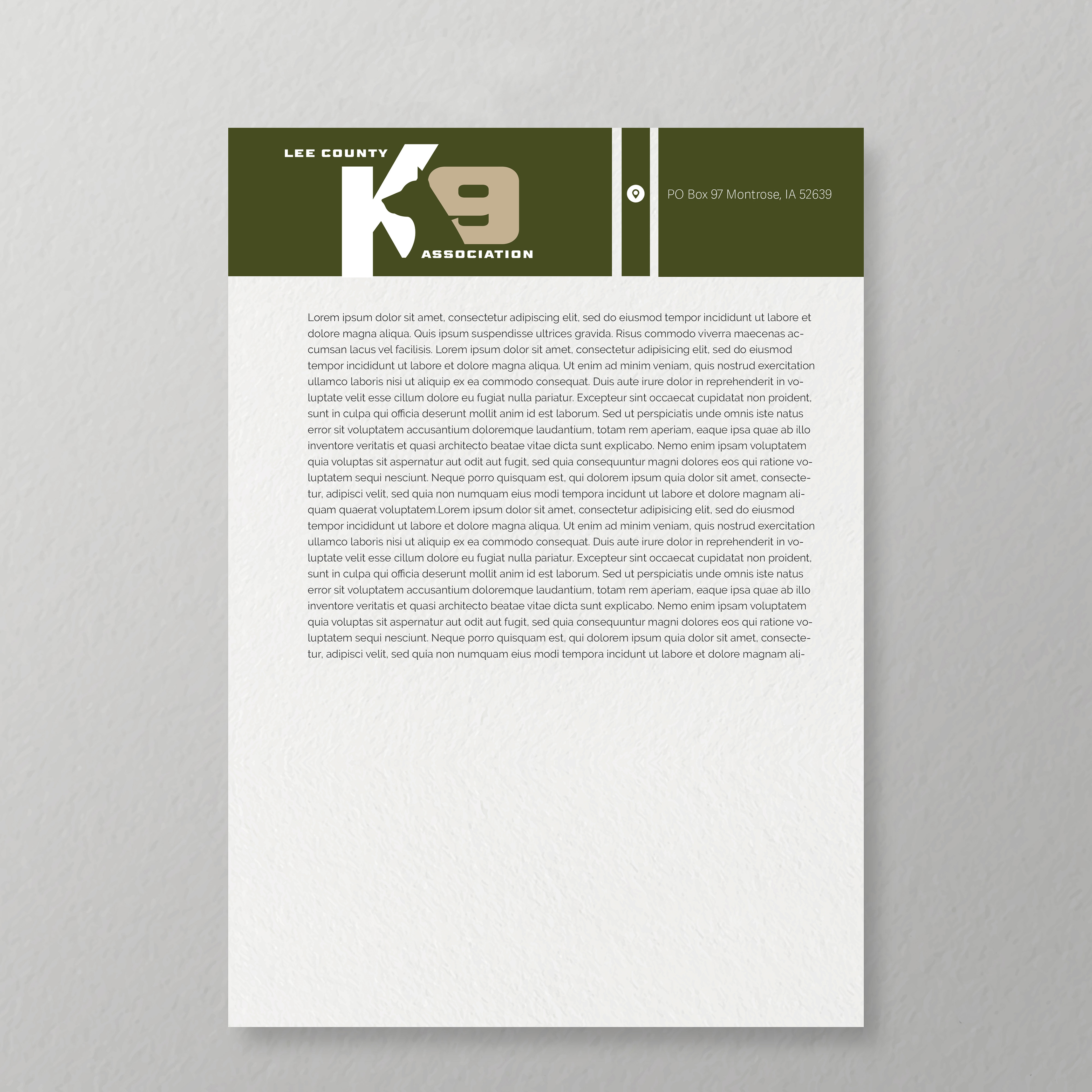 Letterhead Sample