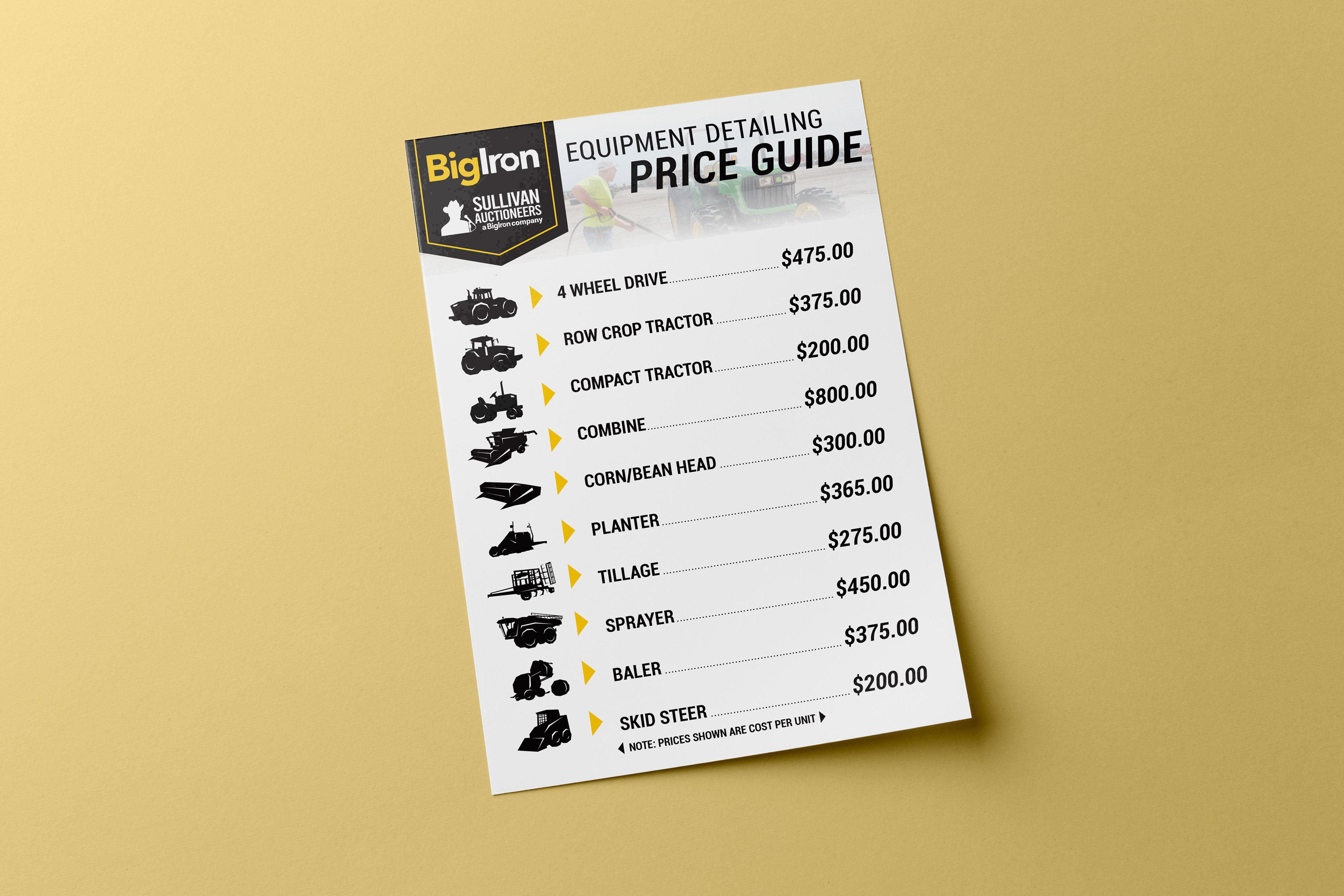 Internal & External Company Flyers